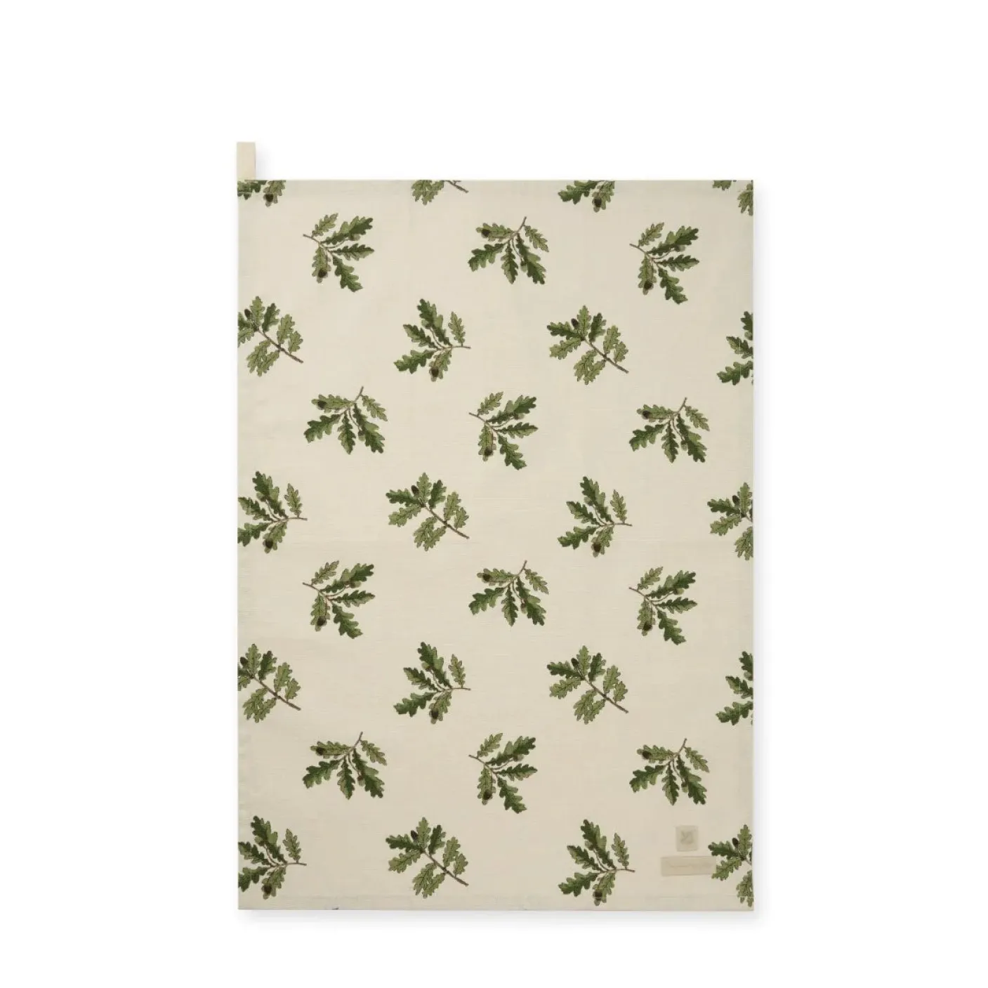 Acorn and Oak Leaves Tea Towel