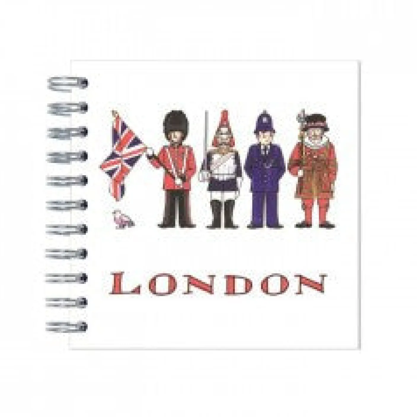 London Figures Wire Bound Mini Notebook