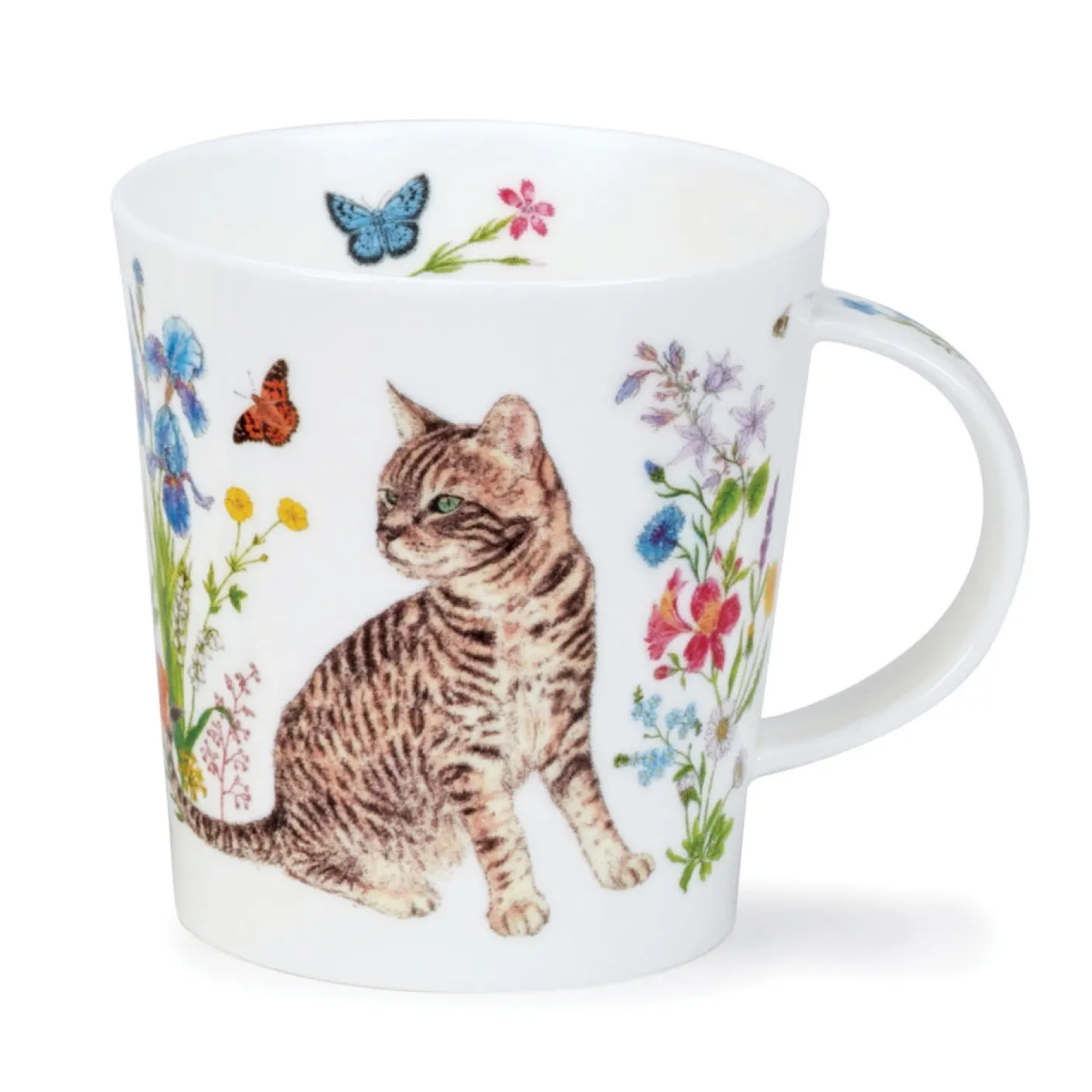 Lomond Floral Cats Mug
