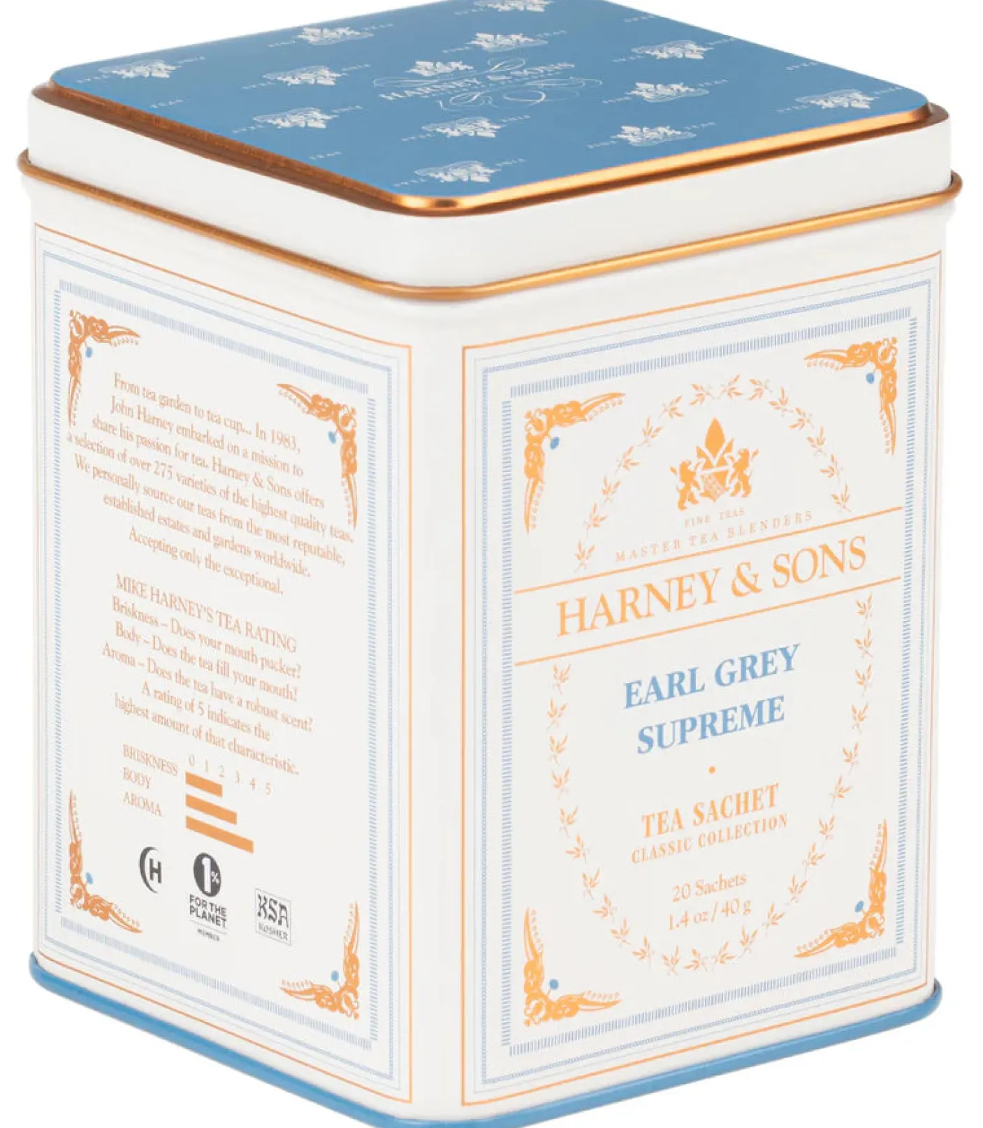 Harney & Sons Earl Grey Imperial Tea - HRP - 20 Sachets