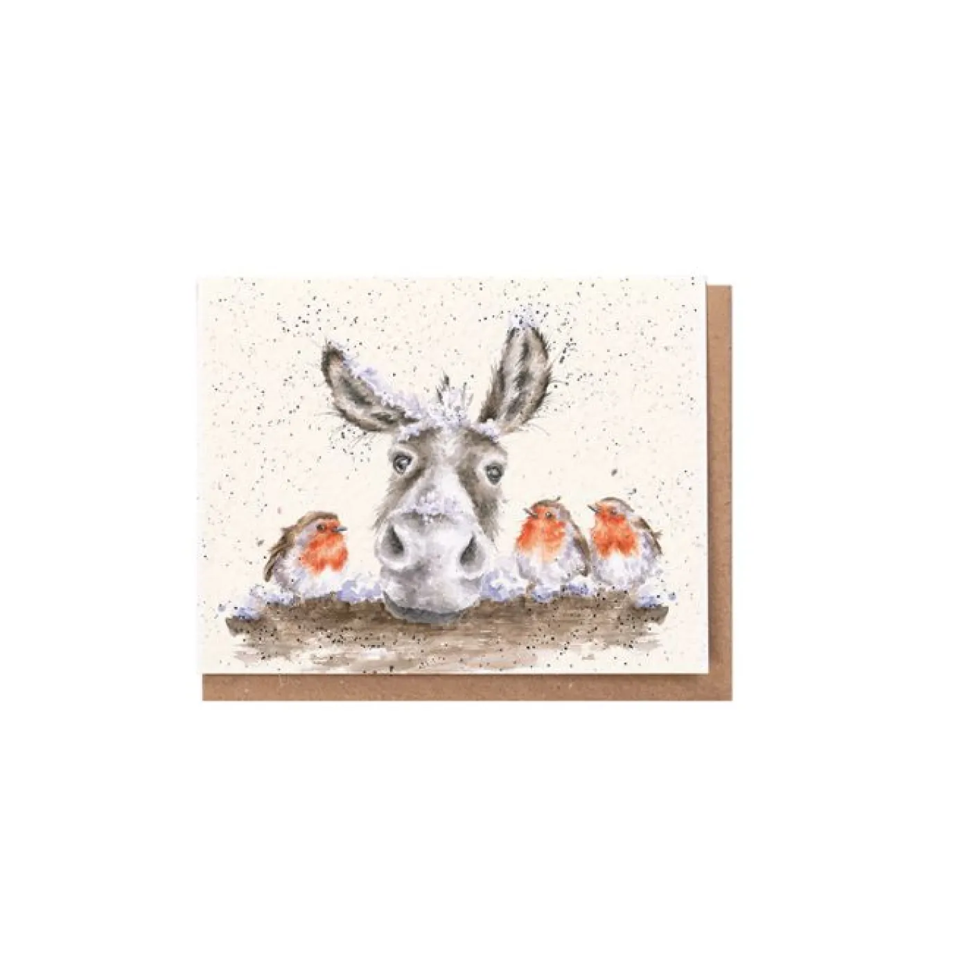 'The Christmas Donkey' Gift Enclosure Card