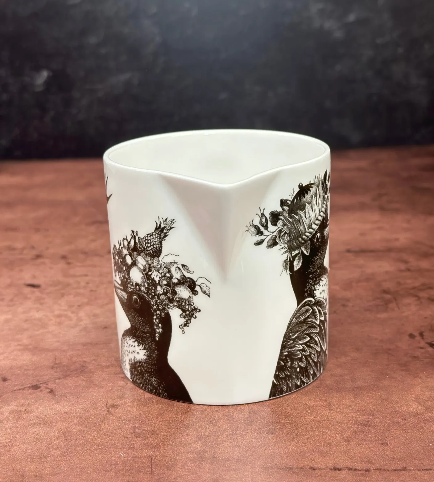 Sunday Best Penguins Bone China Jug- White