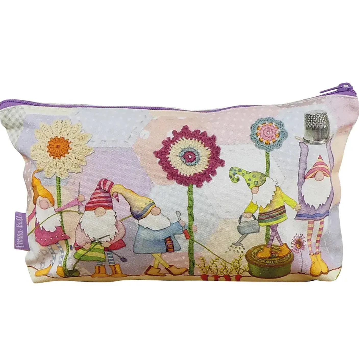 Crafting Gnomes Zipped Pouch