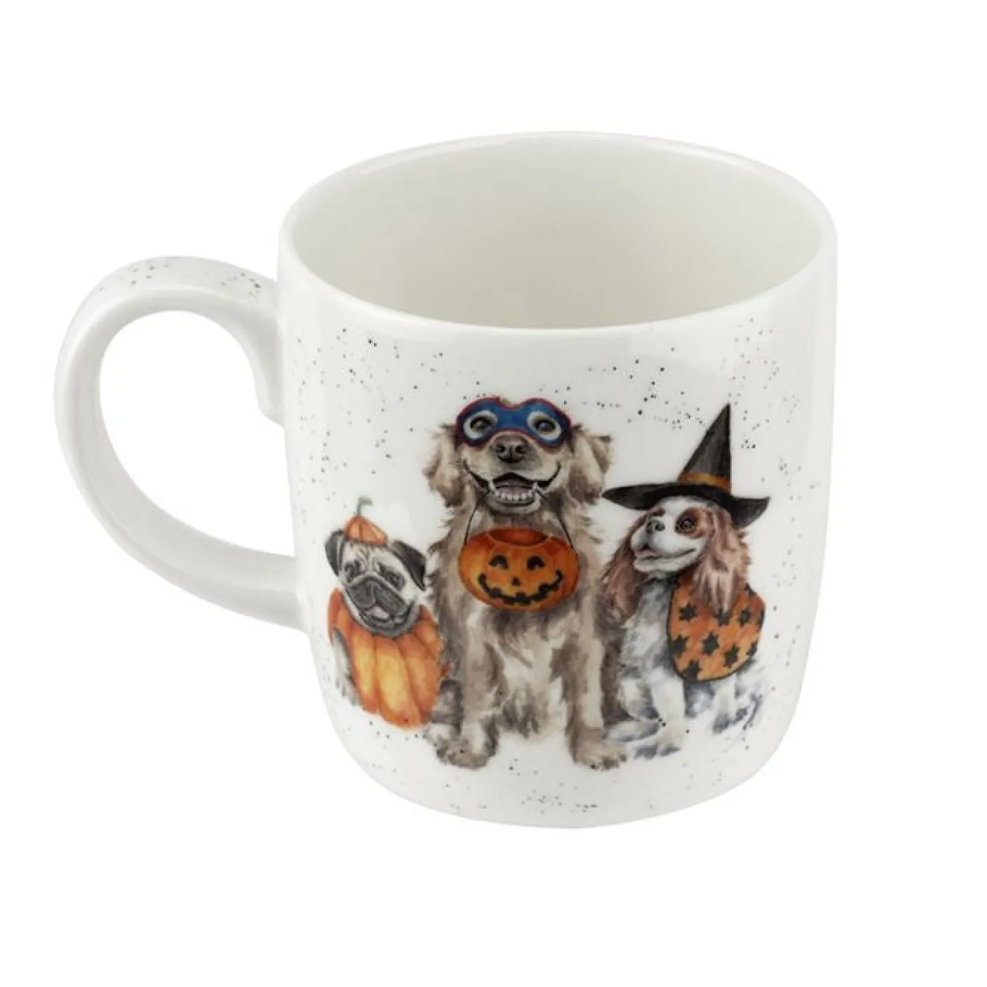 'Trick or Treat' Dog Bone China Mug