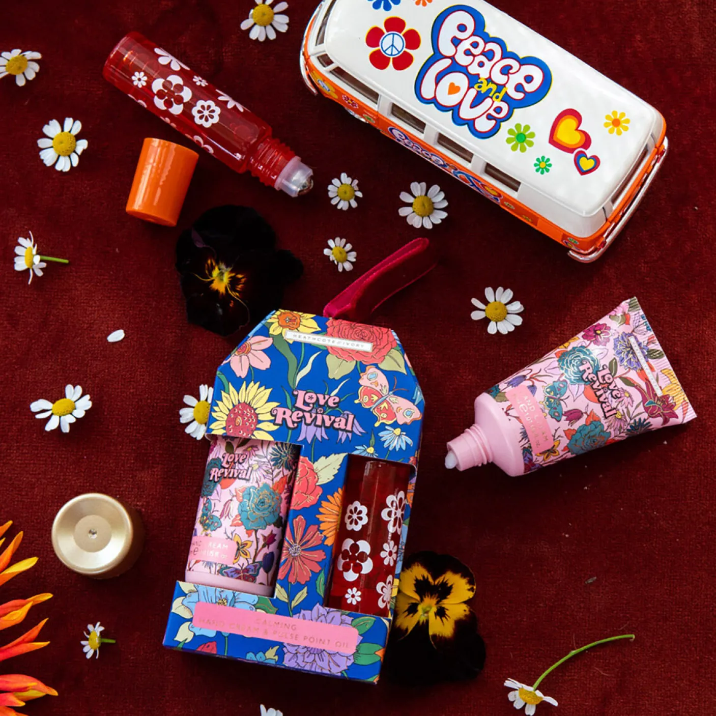 Heathcote & Ivory Love Revival ‘Hippie Power’ Hand Cream & Pulse Point Oil