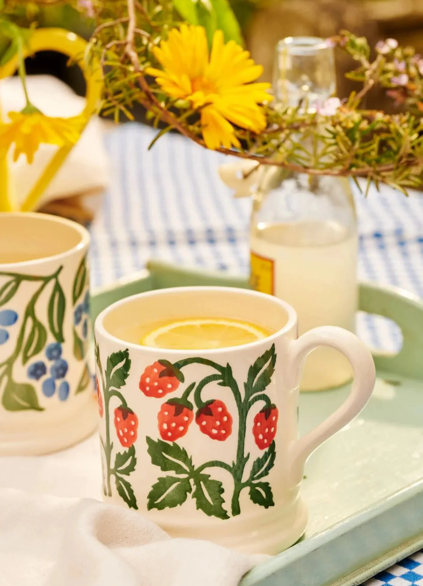 Raspberries 1/2 Pint Mug