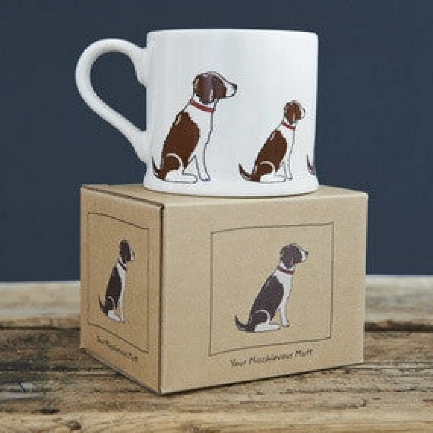 Springer Spaniel (Liver & White) Mug Boxed