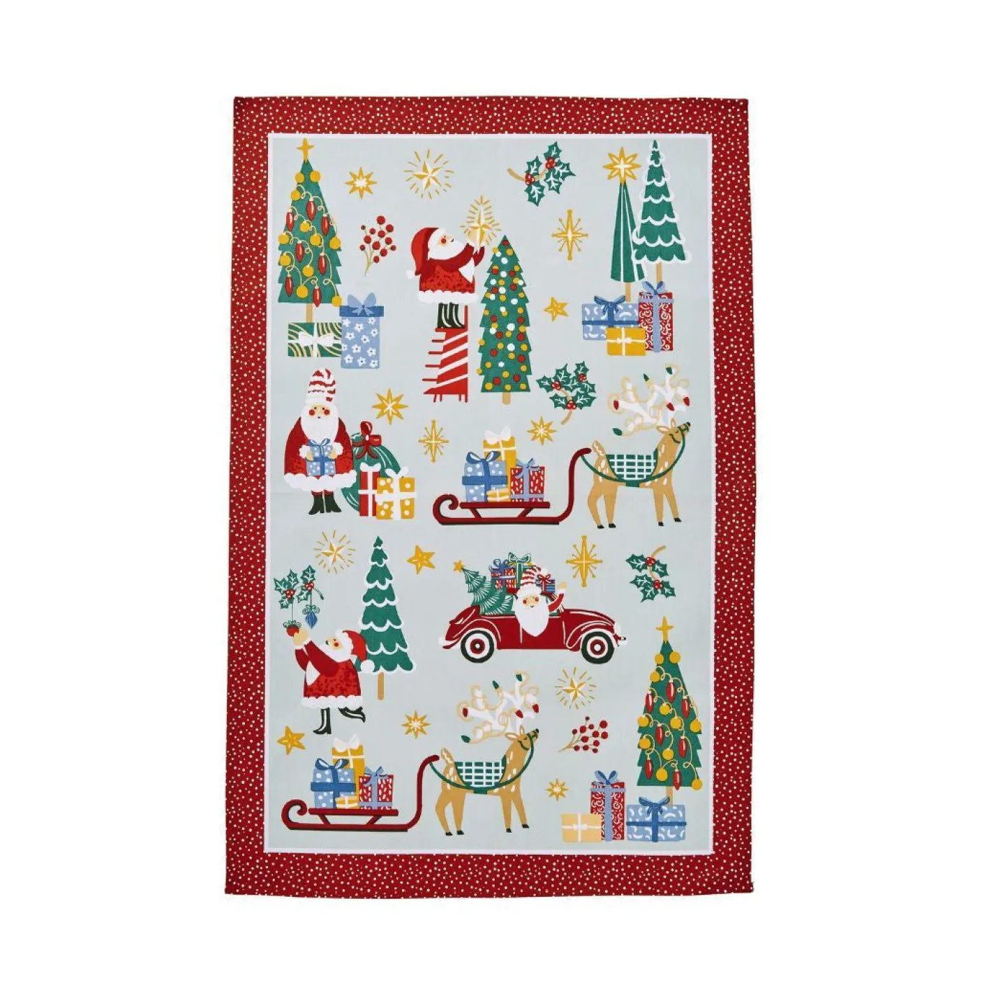 Tis the Season Recycled Cotton Tea Towel