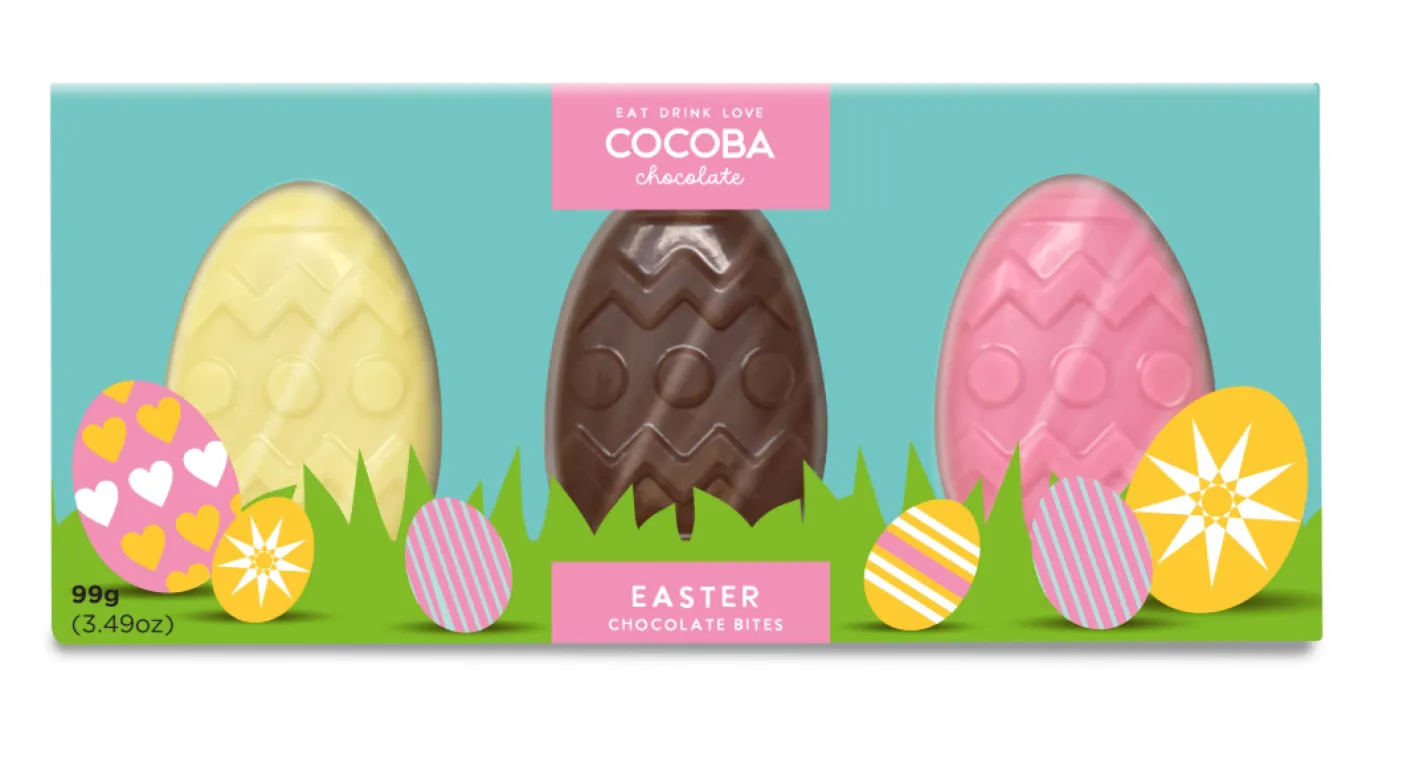Easter Egg Chocolate Bites