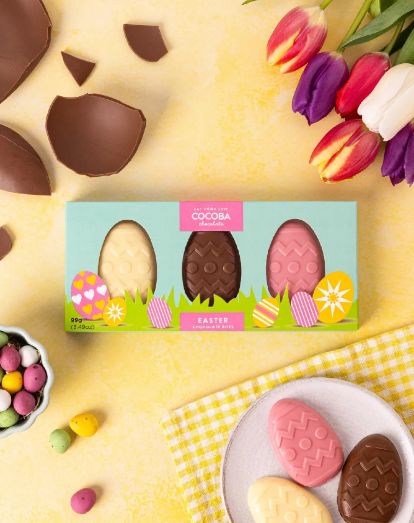 Easter Egg Chocolate Bites