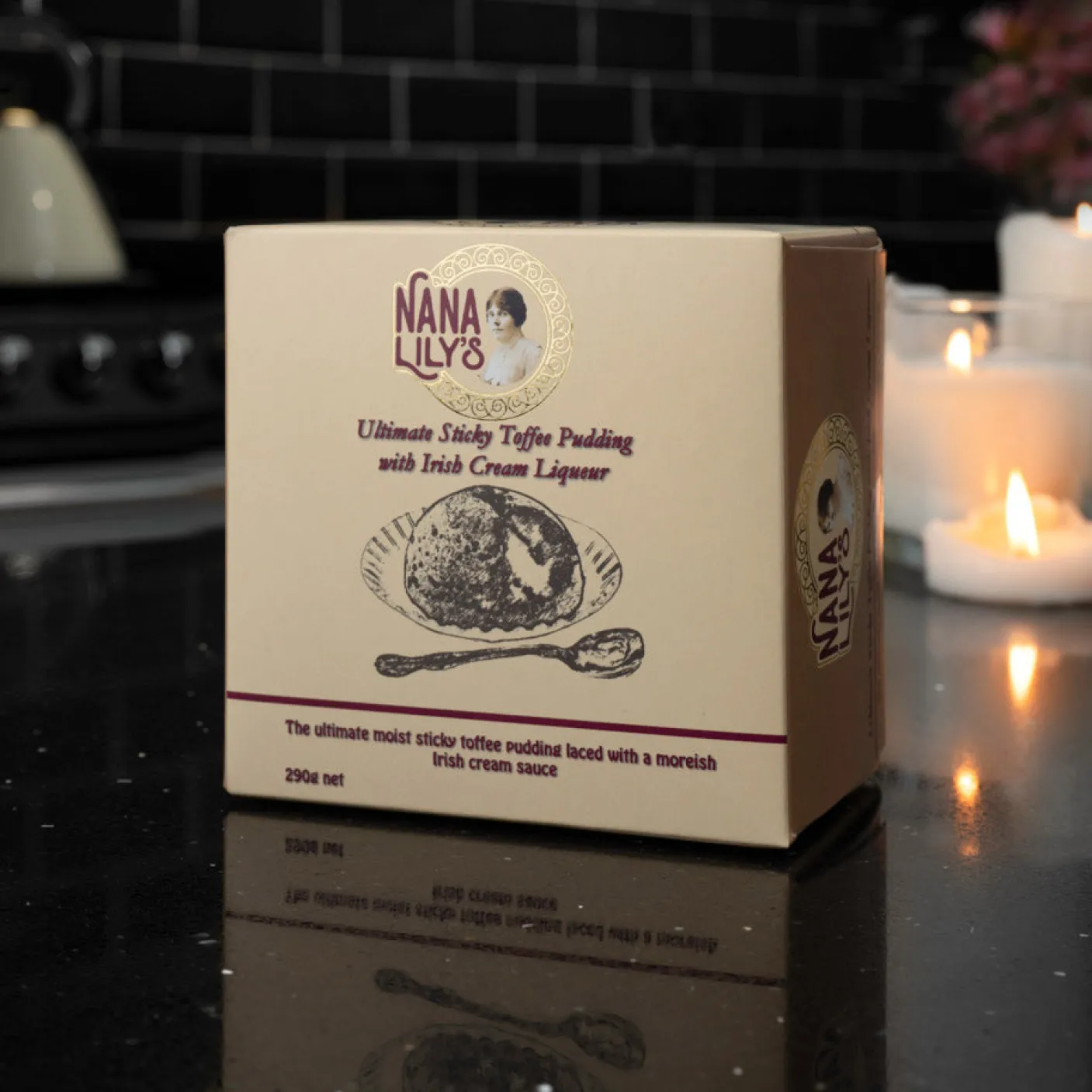 Ultimate Sticky Toffee Pudding with Irish Cream Liqueur 290g