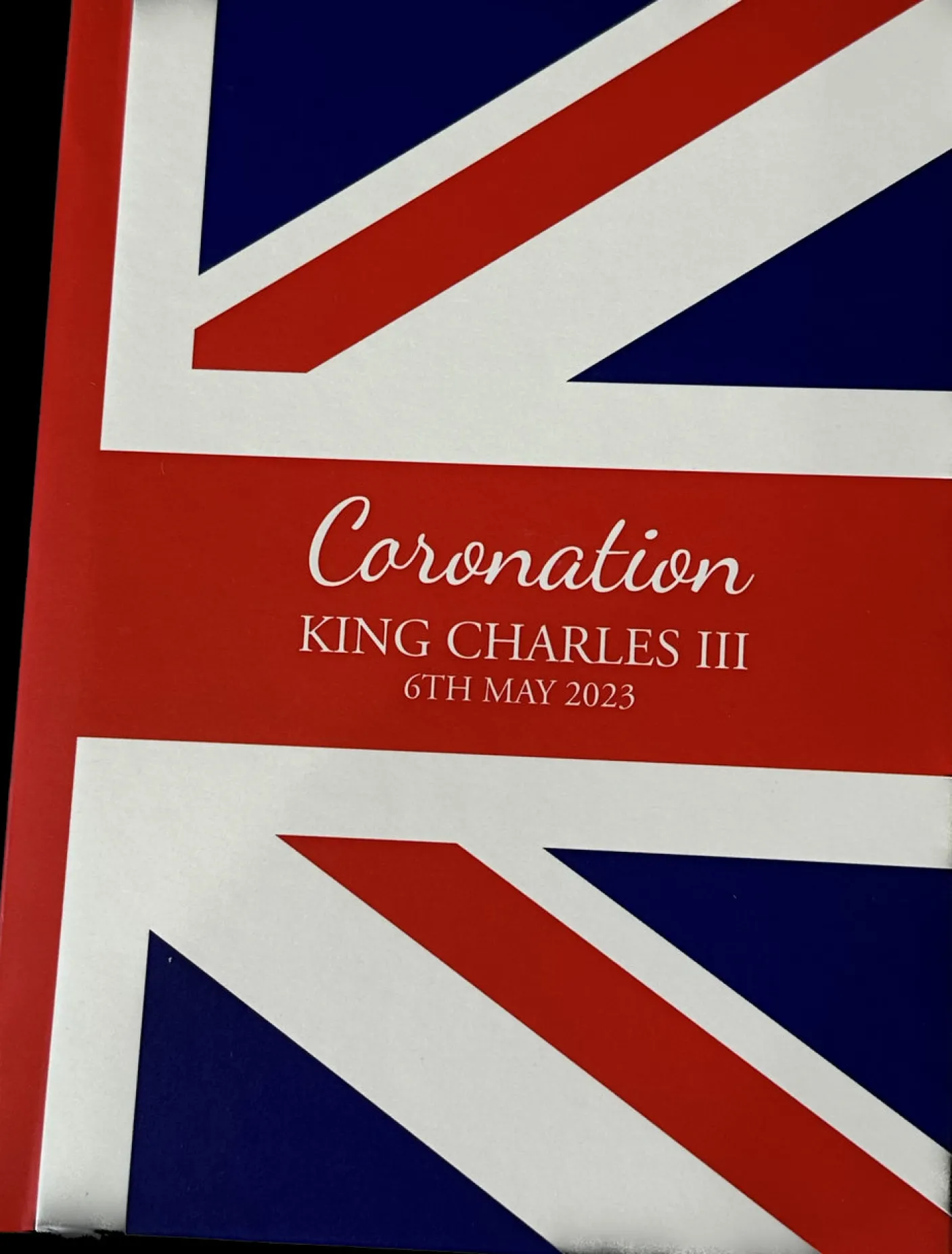 Coronation Union Jack A6 Notebook