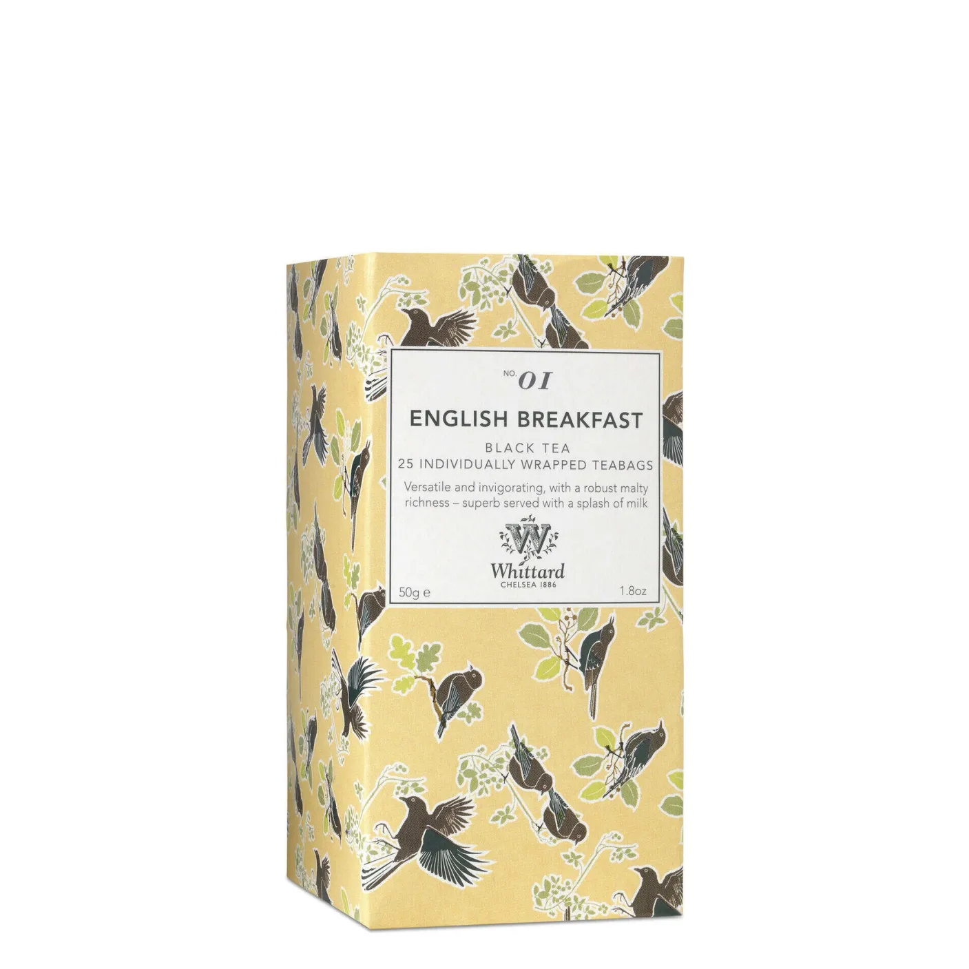 Whittard Tea Discoveries English Breakfast Tea Bags