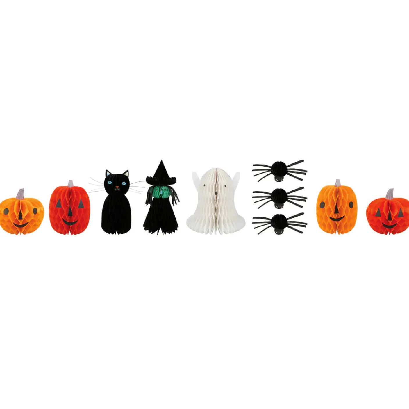 Honeycomb Halloween Characters (Set of 10)