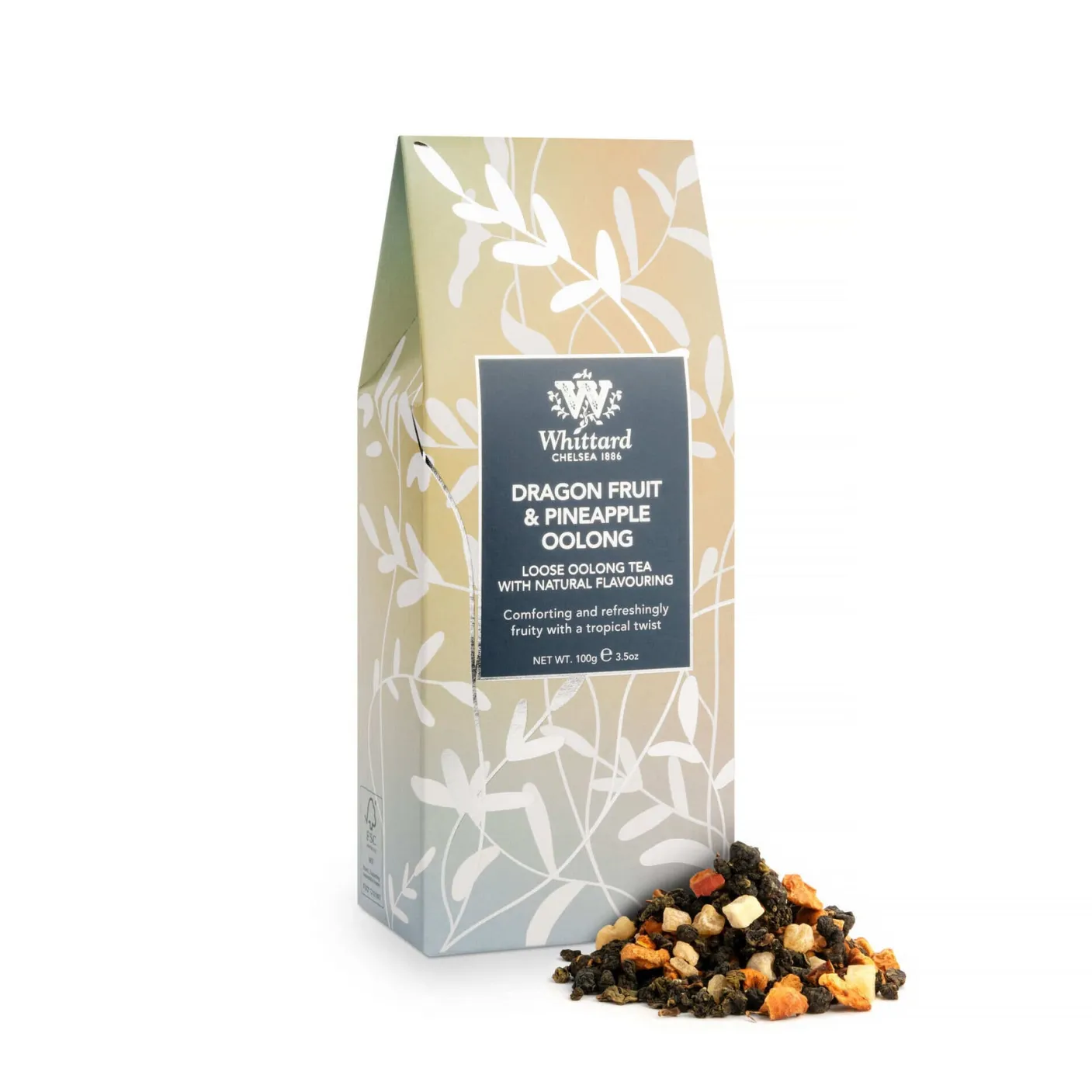 Whittard Dragonfruit & Pineapple Oolong Loose Tea