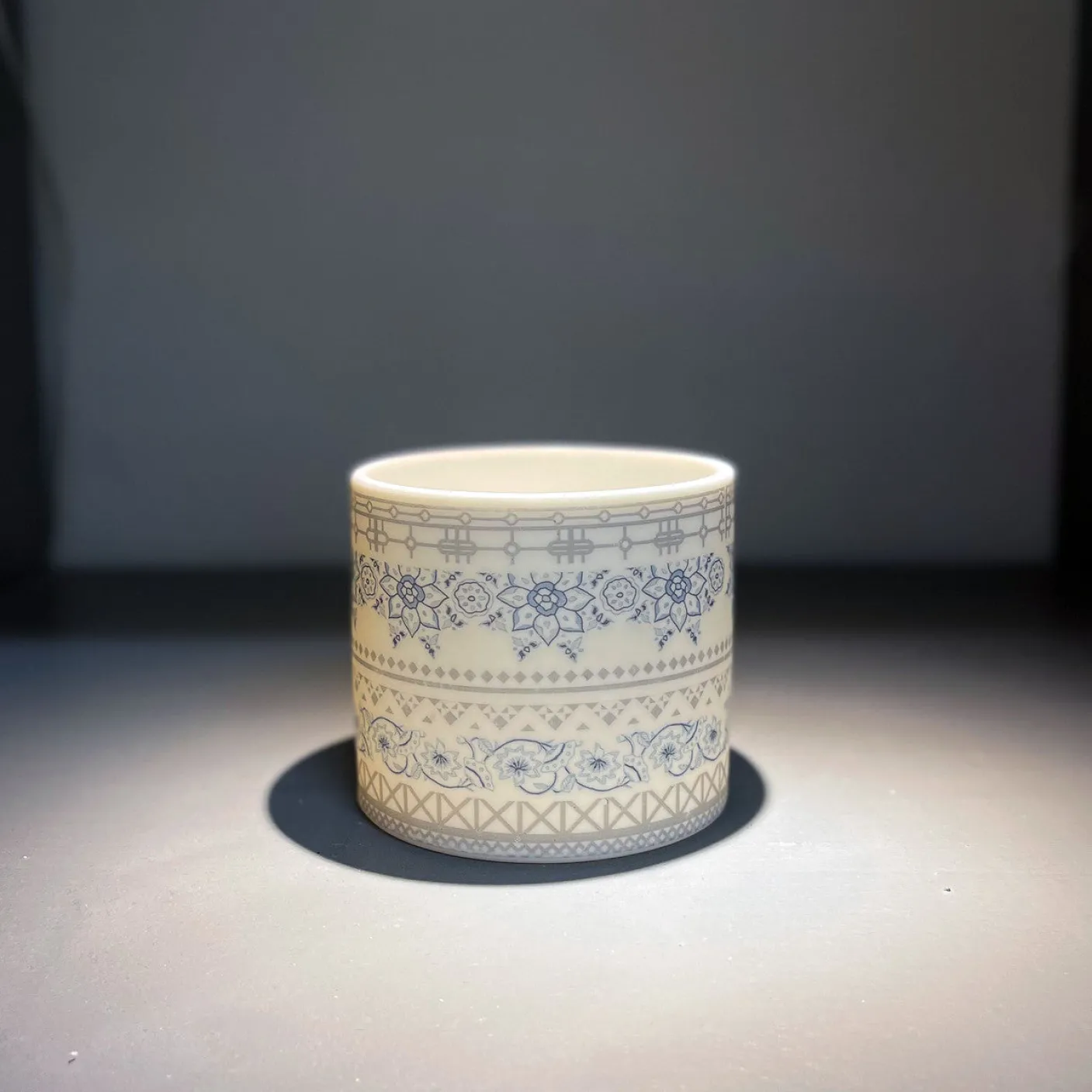 Safflower Ceramic Tea Light Holder