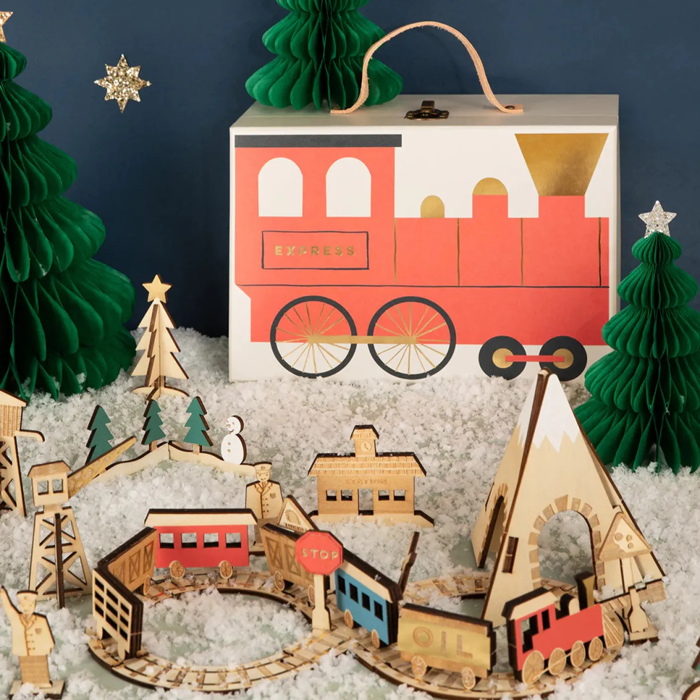 Railway Train Advent Calendar