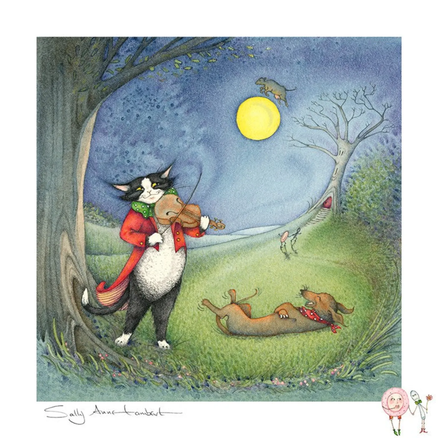 Hey Diddle Diddle Greeting Card