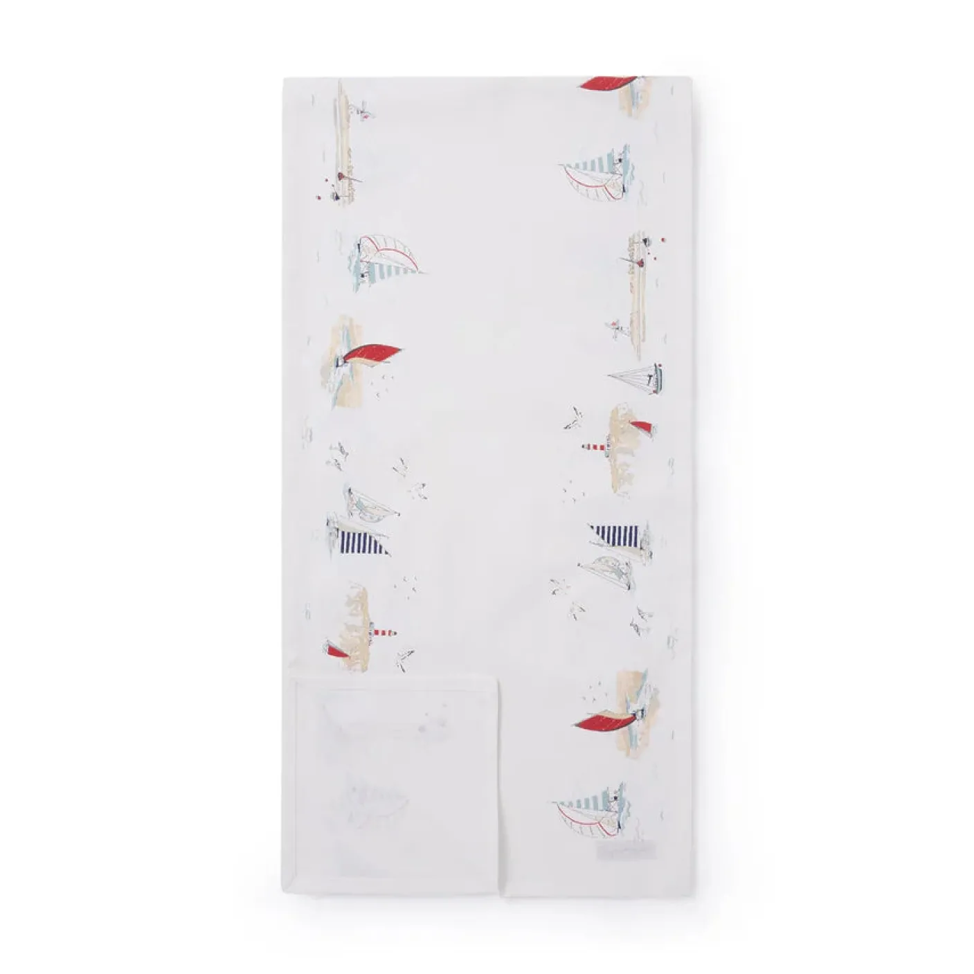 Coastal Boats Table Runner