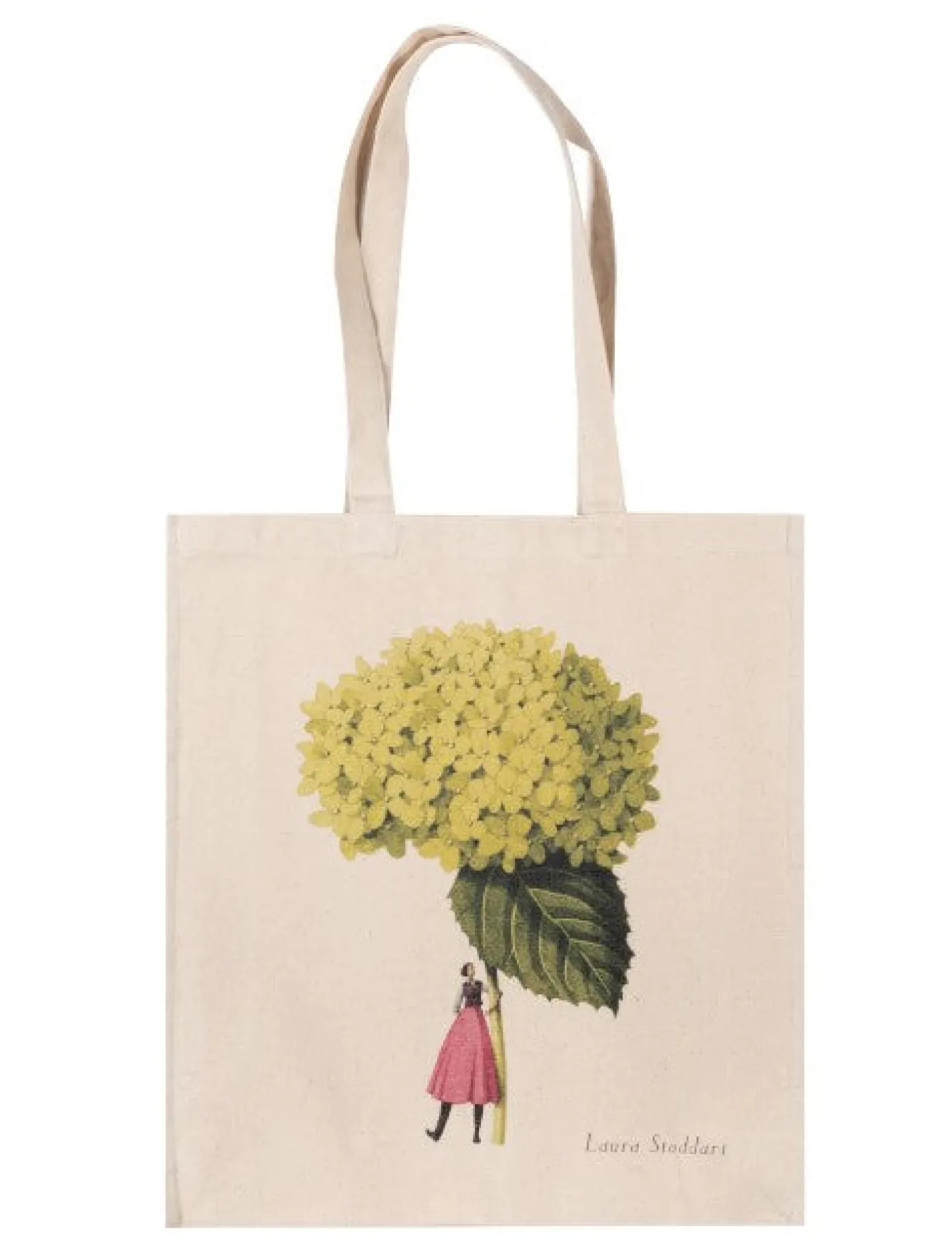 Hydrangea Annabelle Heavyweight Tote Bag