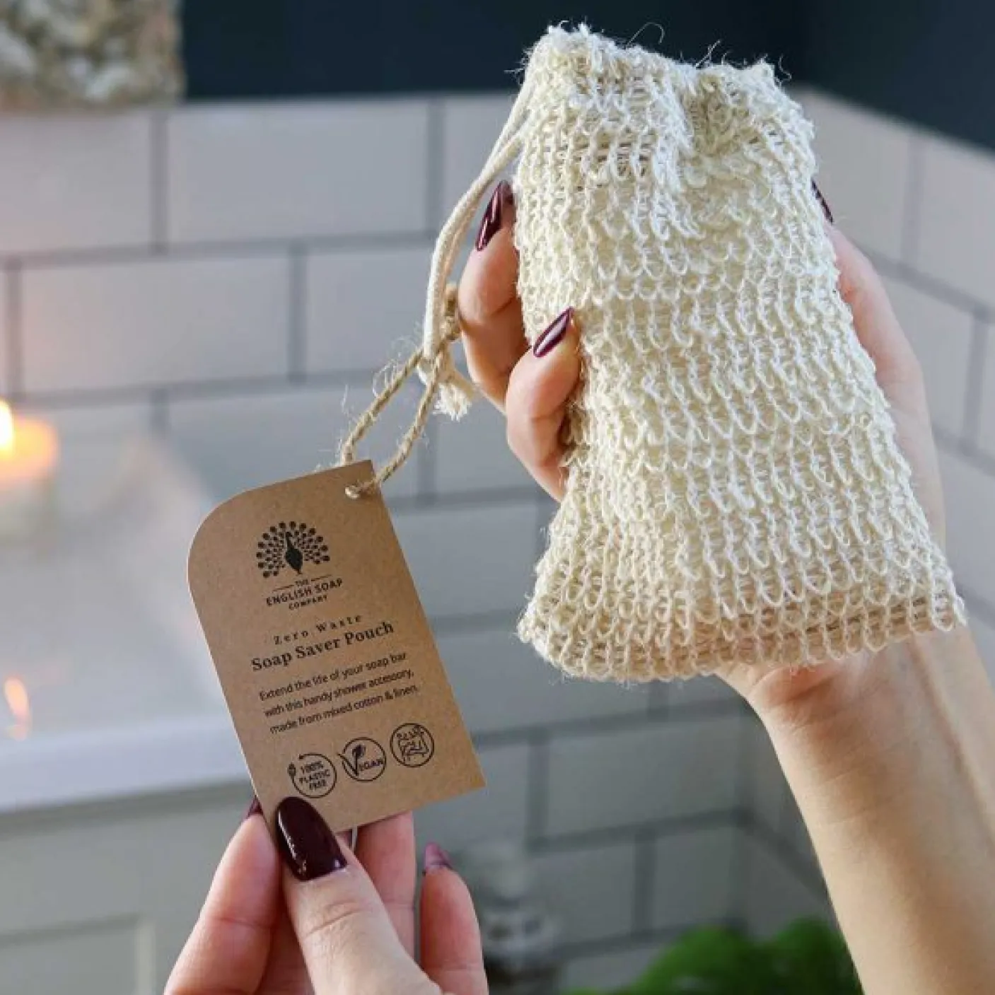 Zero Waste Soap Saver Pouch