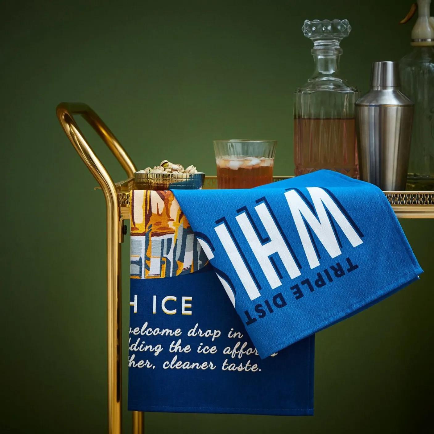 Whiskey Tea Towel