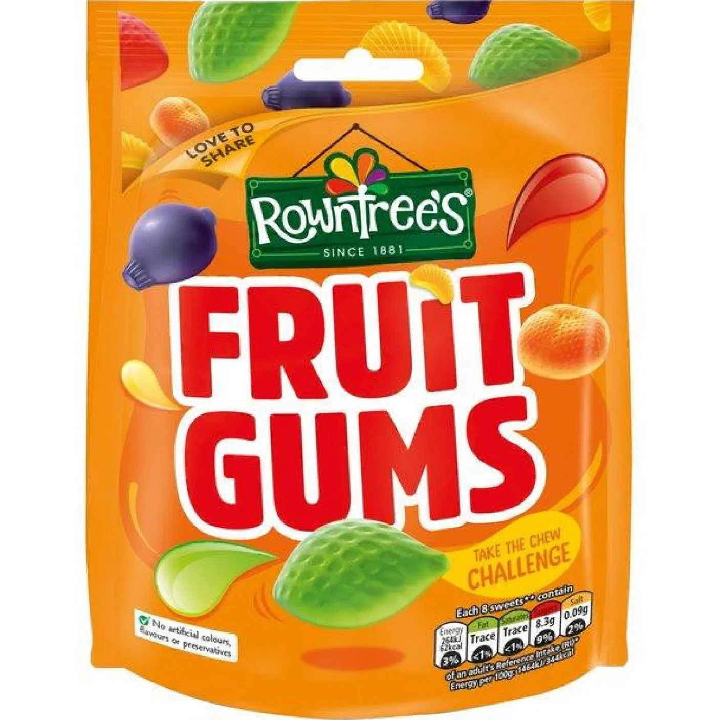Rowntree's Fruit Gums 120g