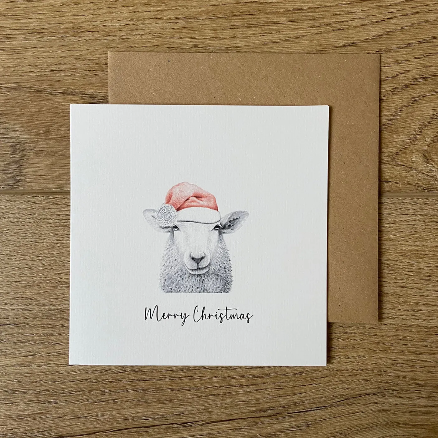 Baaley Sheep Christmas Greetings Card
