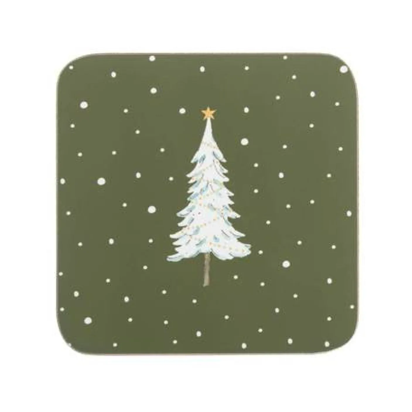 Festive Forest Coasters- Set of 4