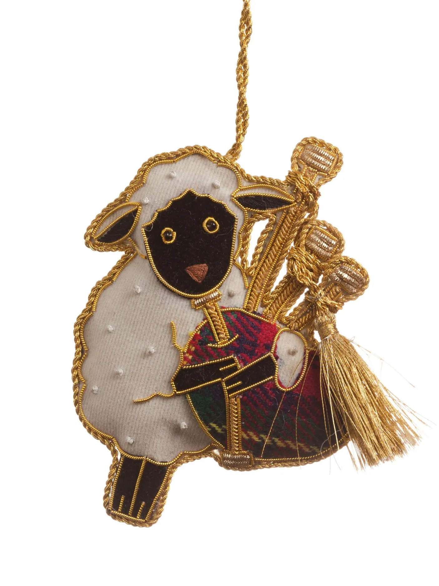Bagpiping Sheep Decoration