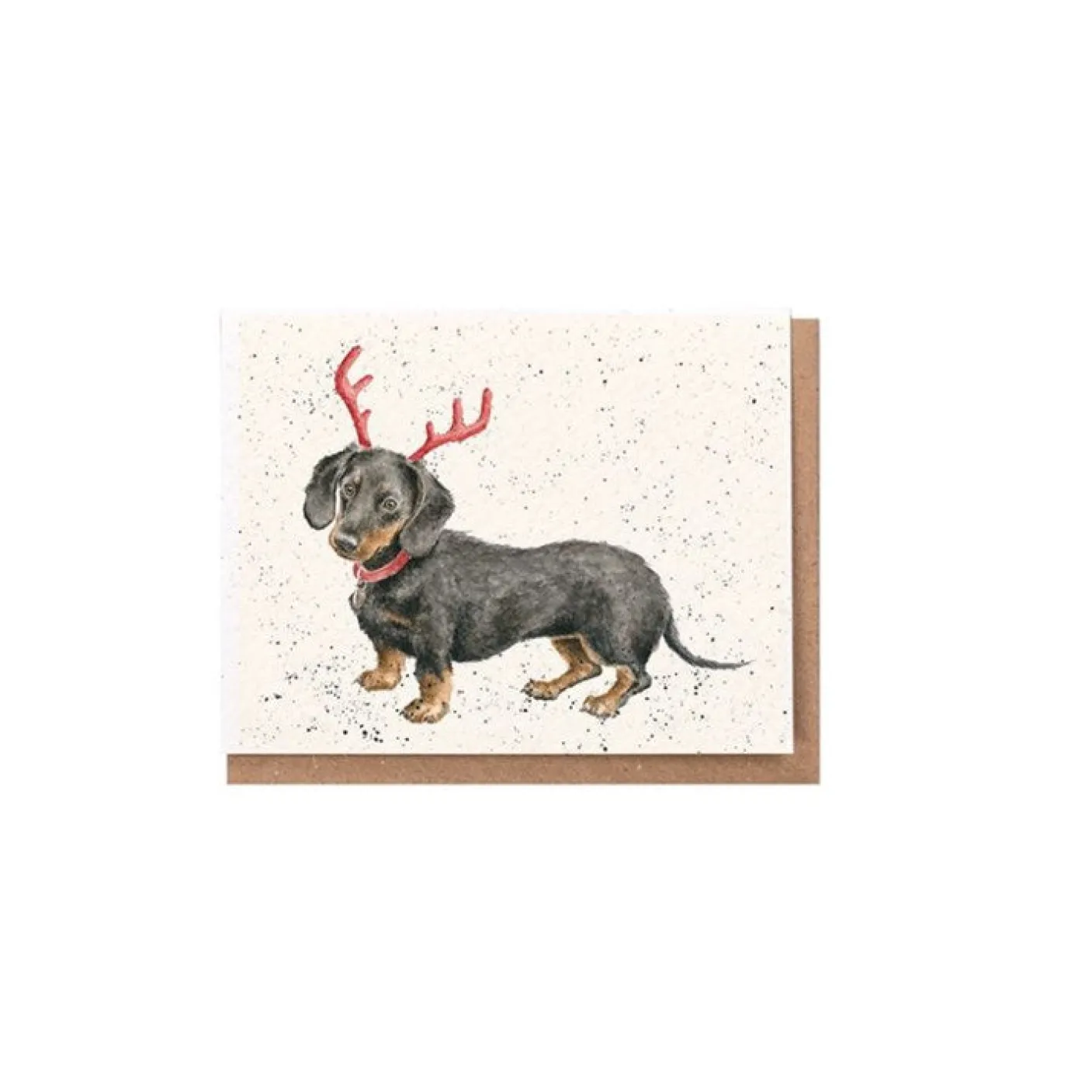 Dachshund Through the Snow Enclosure Card