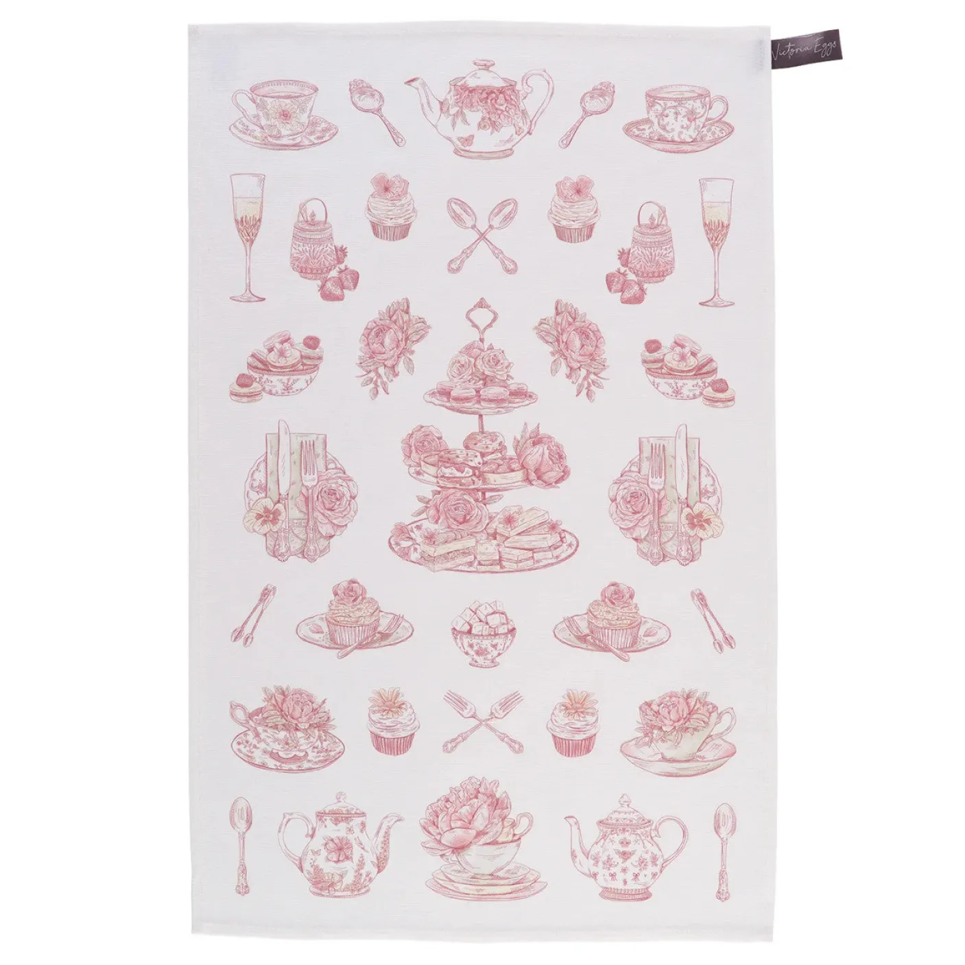 Afternoon Tea Tea Towel