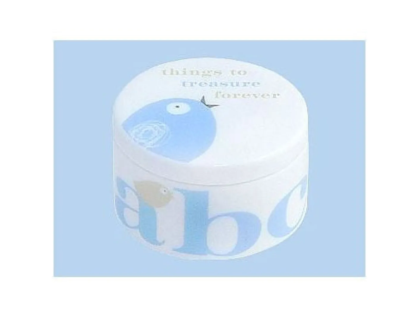 Tweet Keepsake Box in Blue