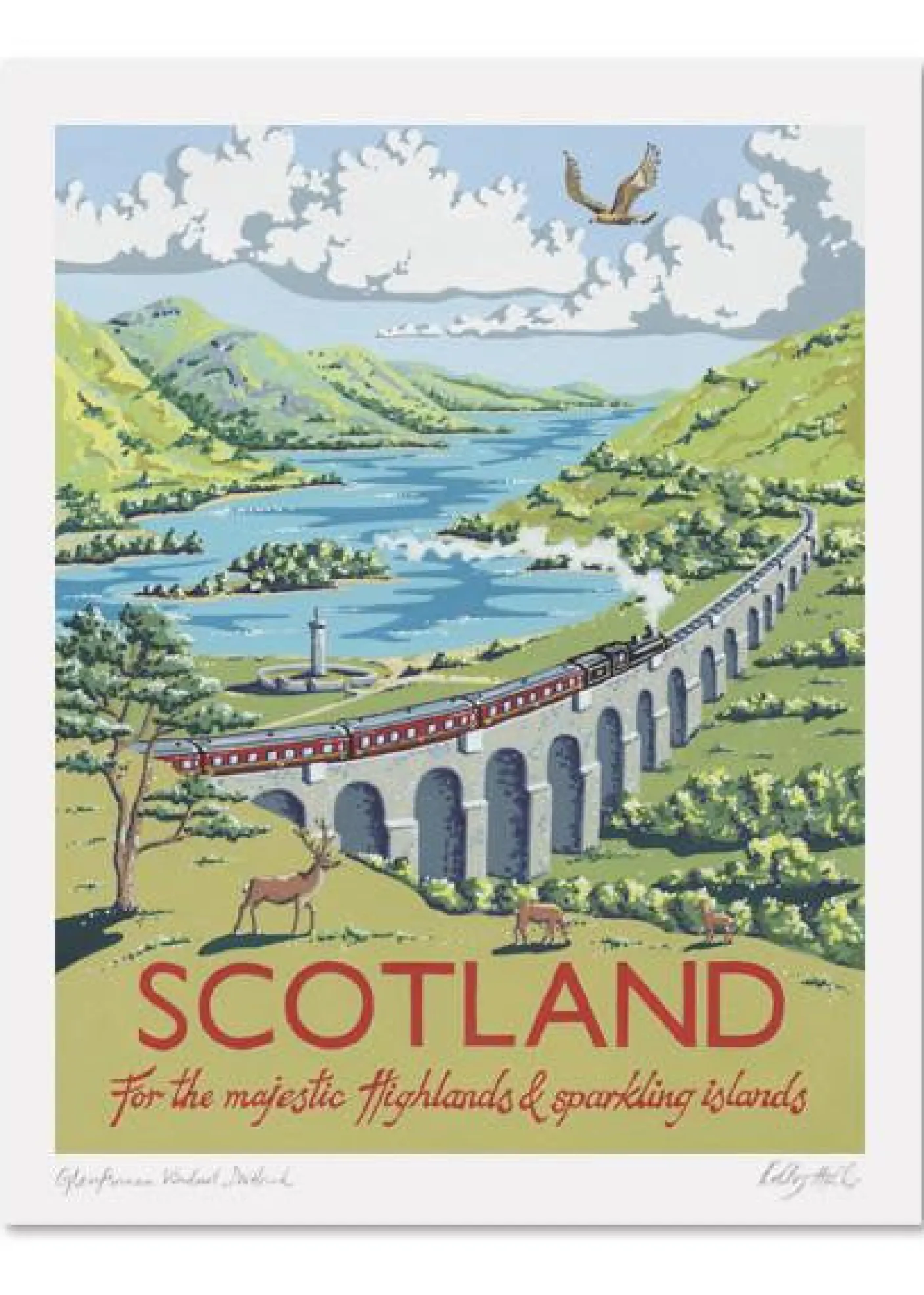 Kelly Hall Scotland Print