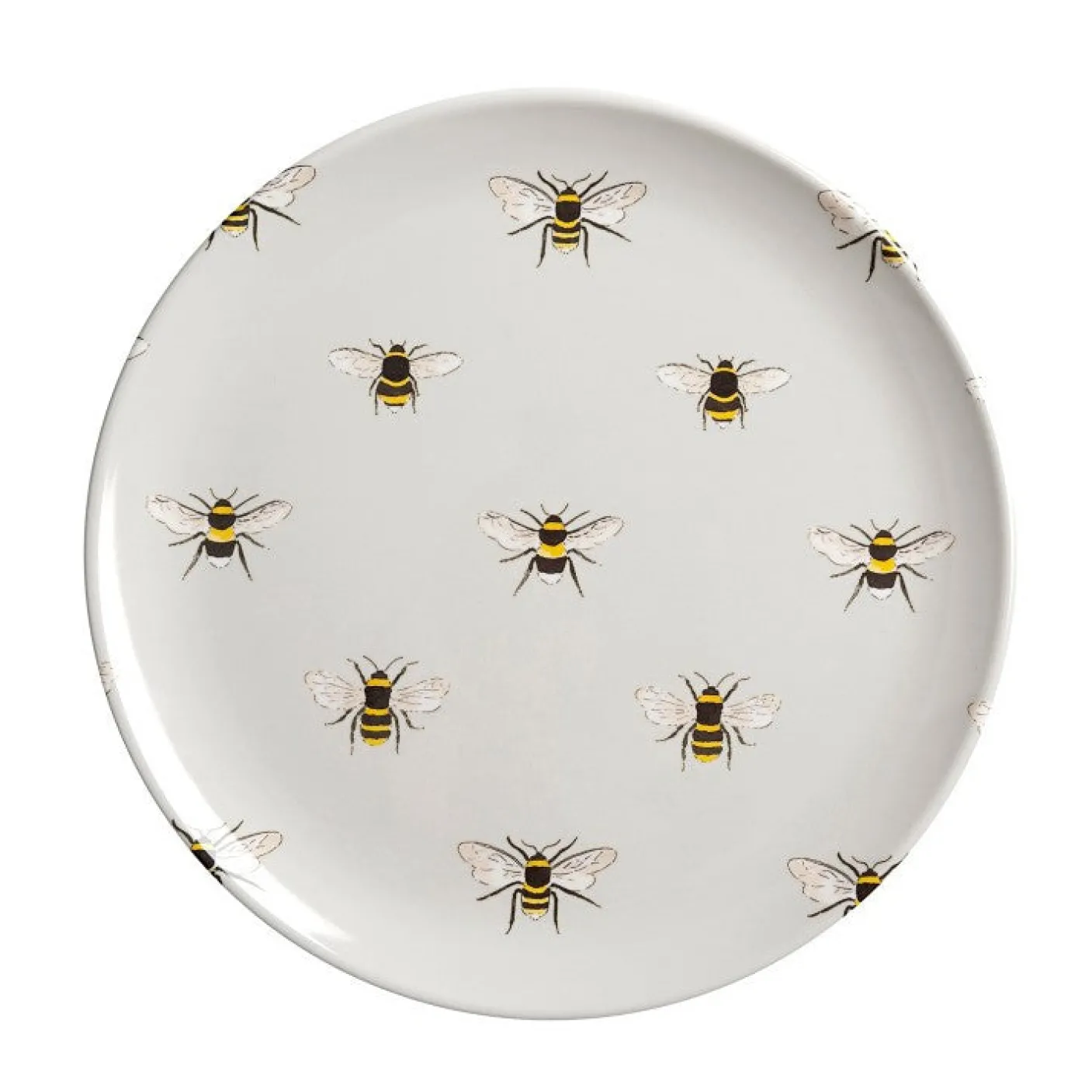 Bees Melamine Side Plate