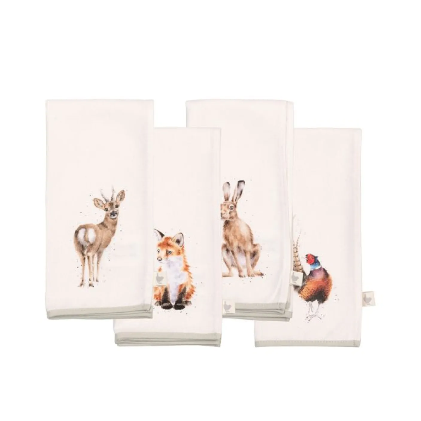 'Woodlanders' Everyday Cloth Napkins- Set of Four
