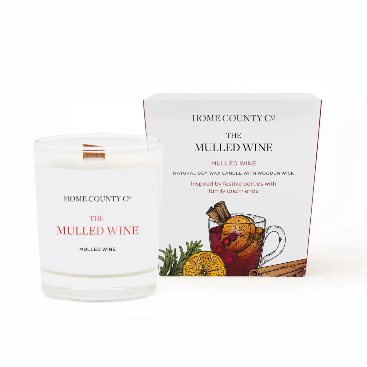 The Mulled Wine Soy Votive Candle