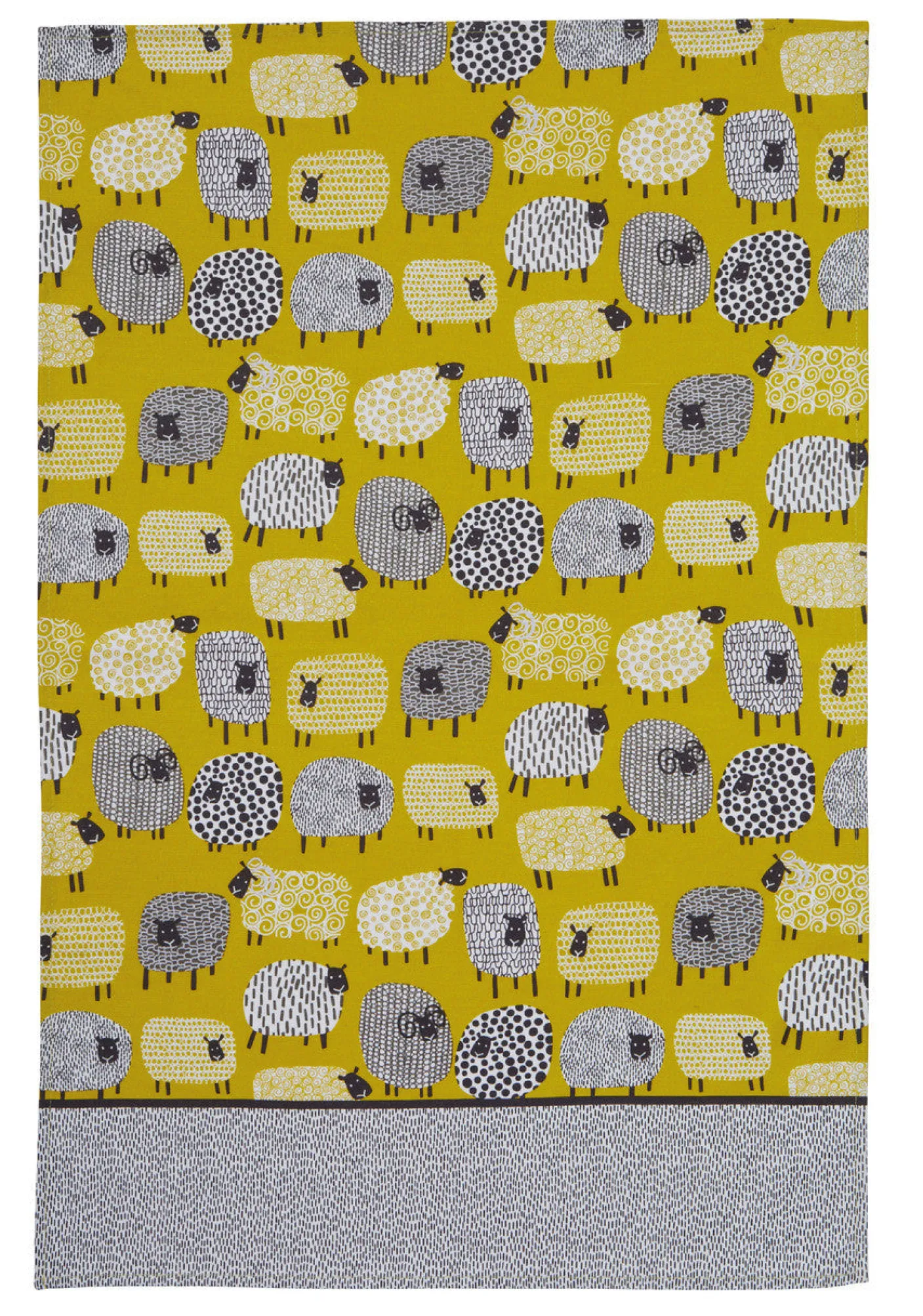 Dotty Sheep Cotton Tea Towel