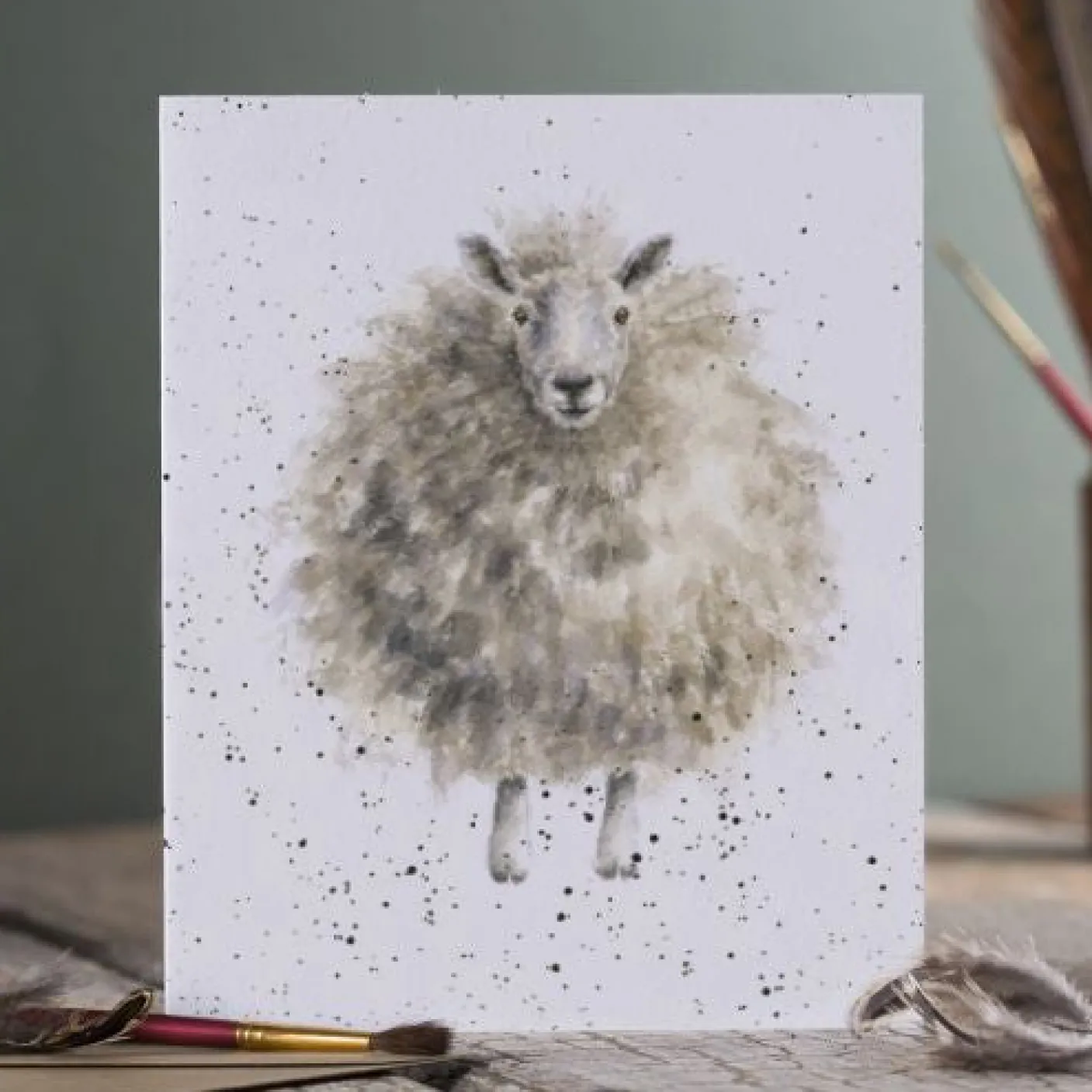 'The Woolly Jumper' Greetings Card