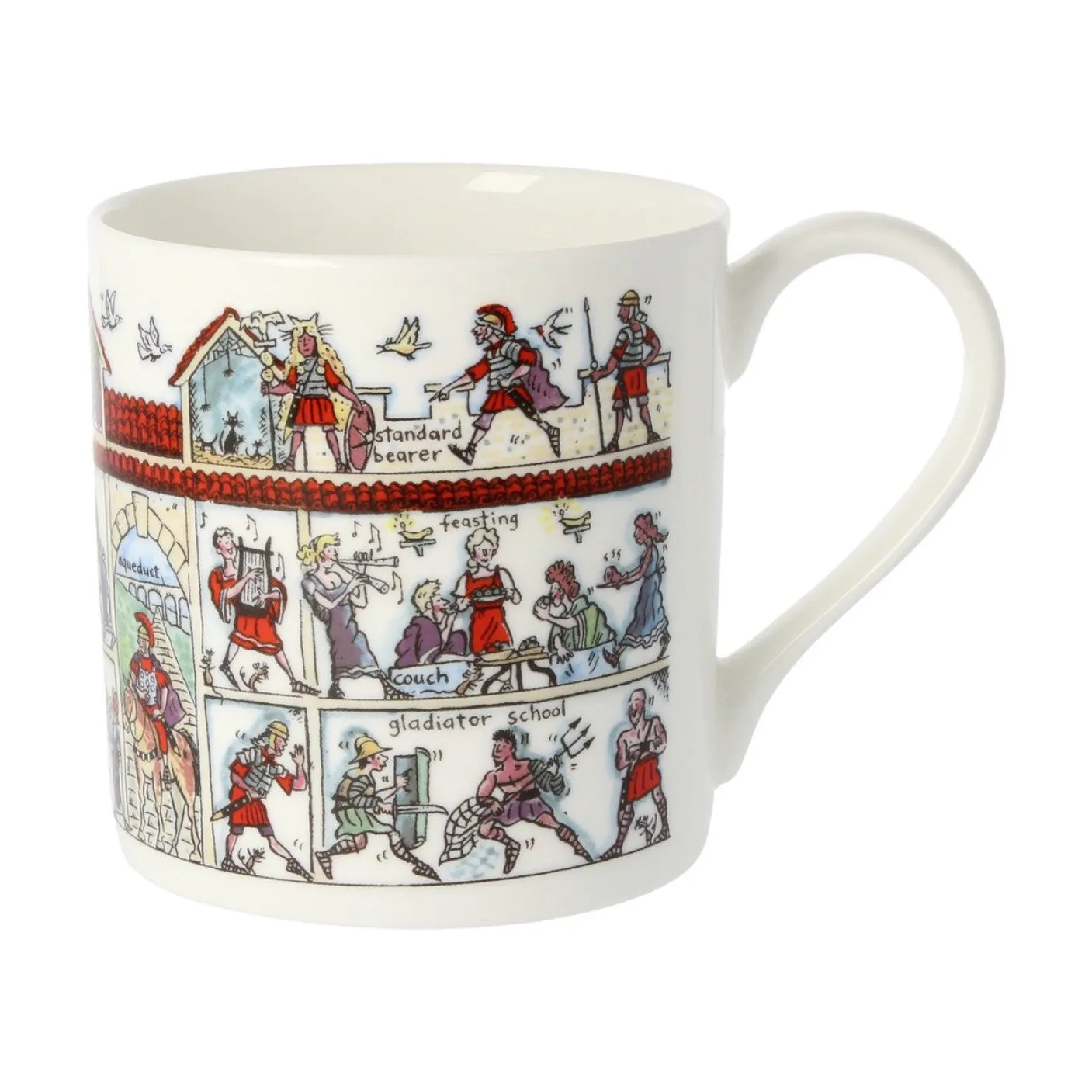 Romans Bone China Mug