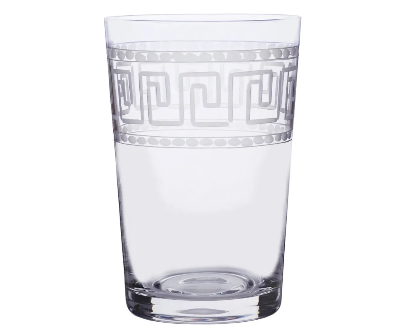 Tumbler with Greek Key Design by The Vintage List