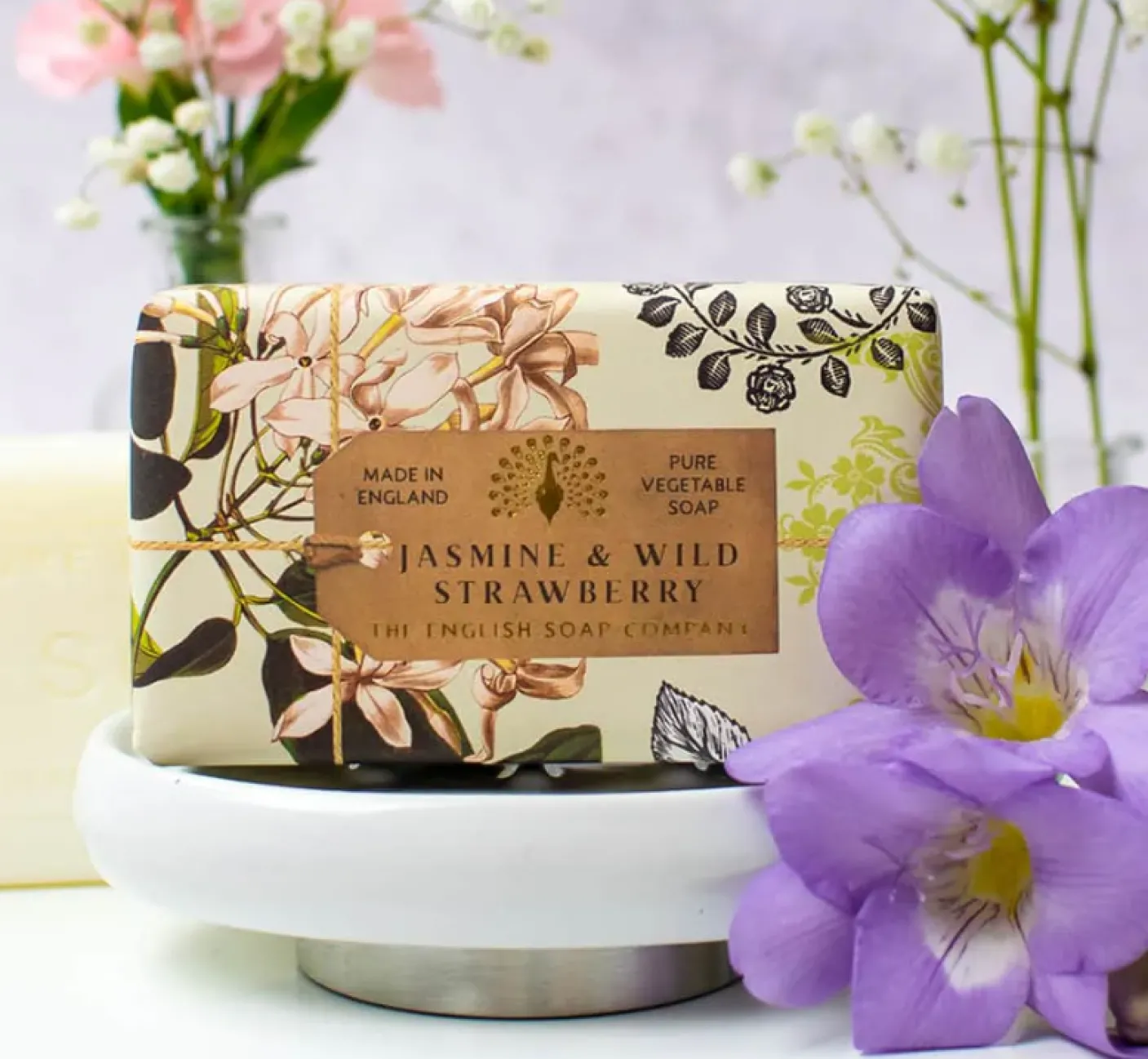Anniversary Jasmine & Wild Strawberry Soap