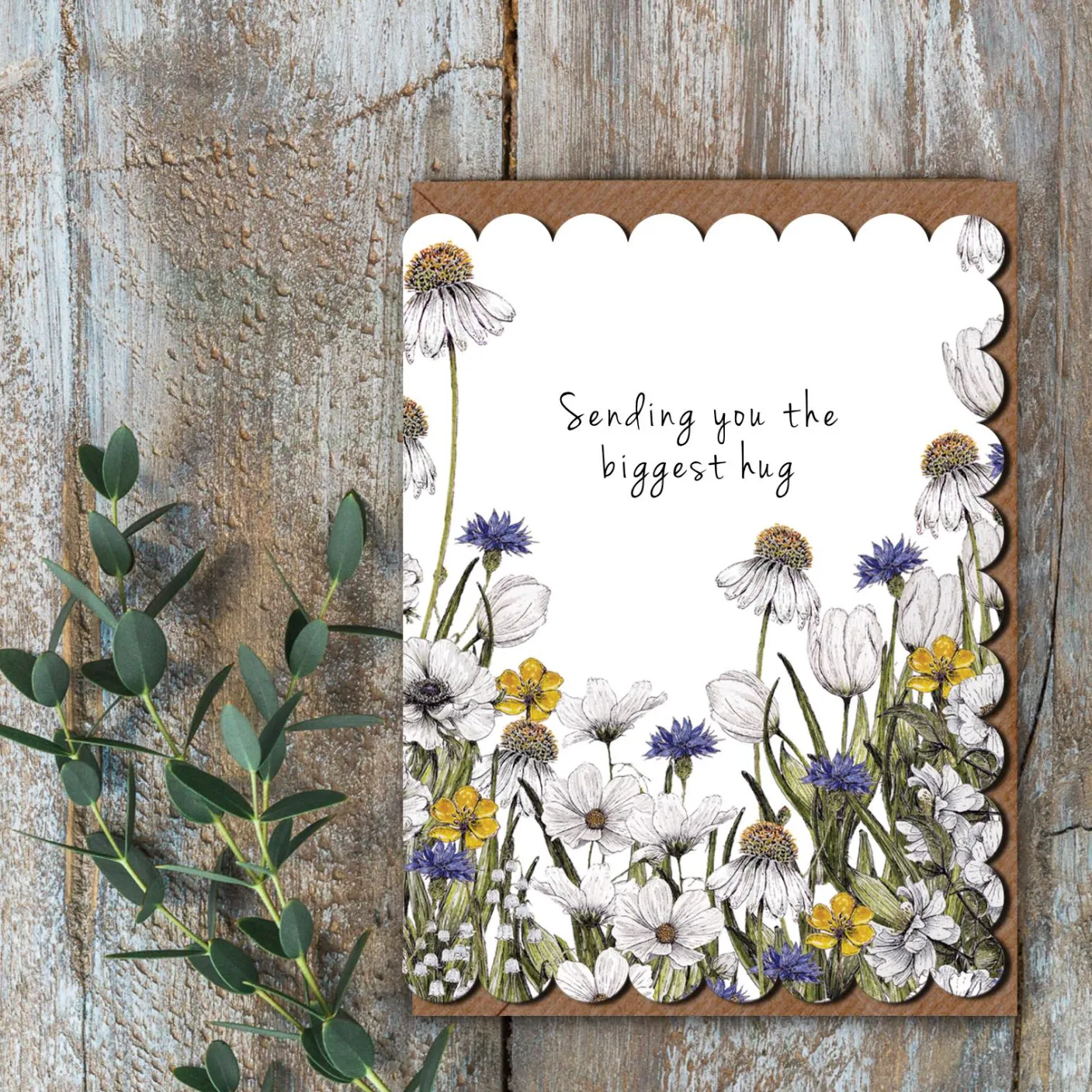 'Sending You the Biggest Hug' Greeting Card