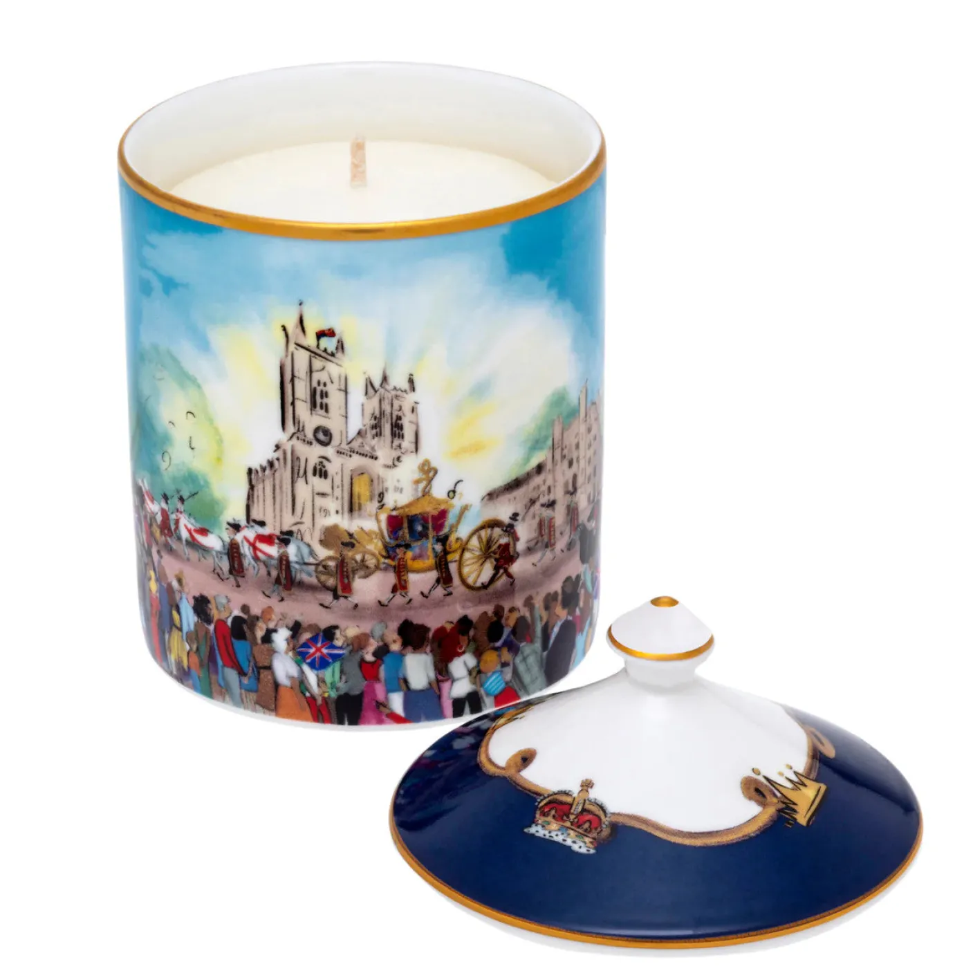 The Coronation at Westminster Sandalwood & Vetiver Lidded Candle
