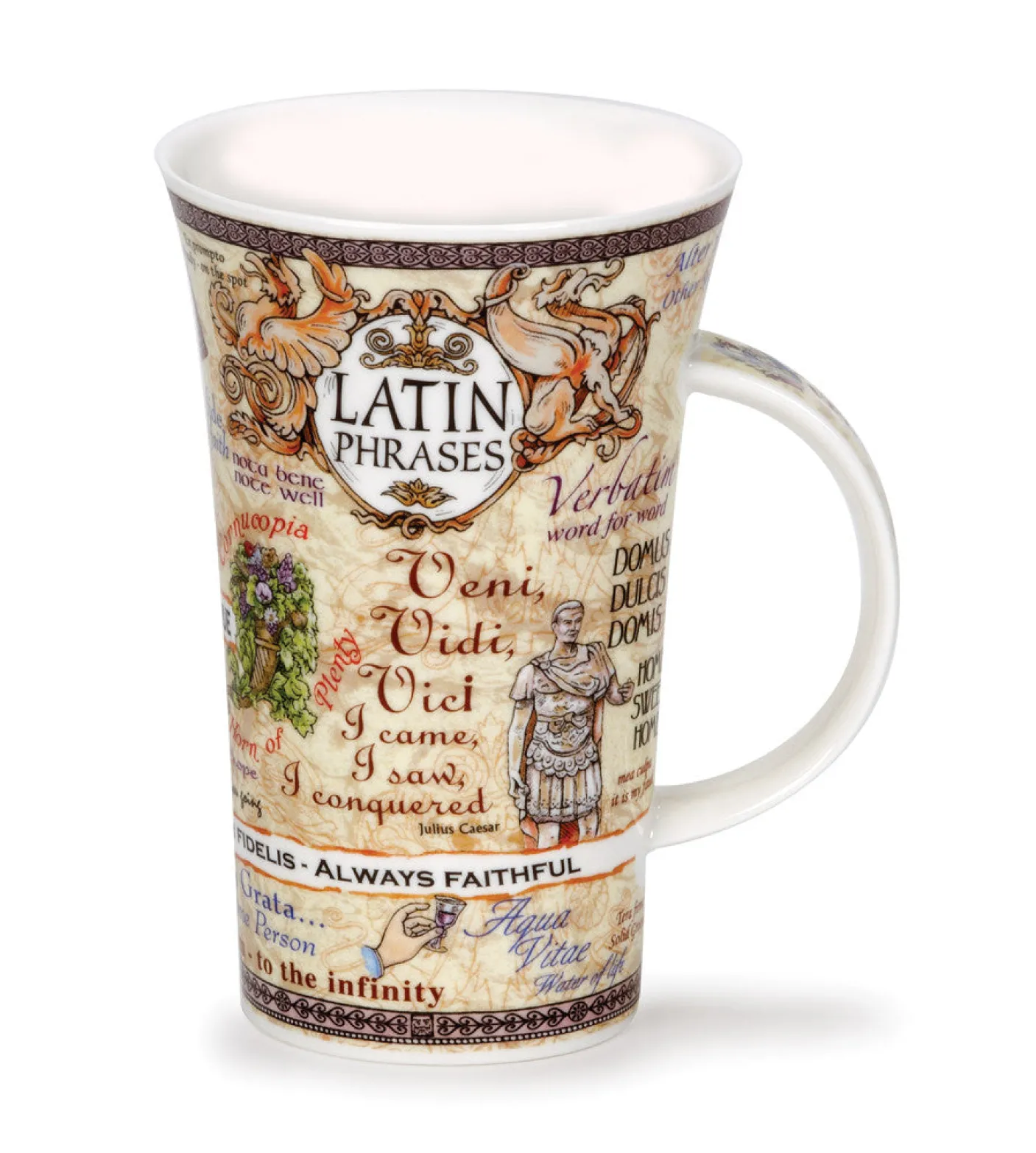 Glencoe Latin Phrases Mug