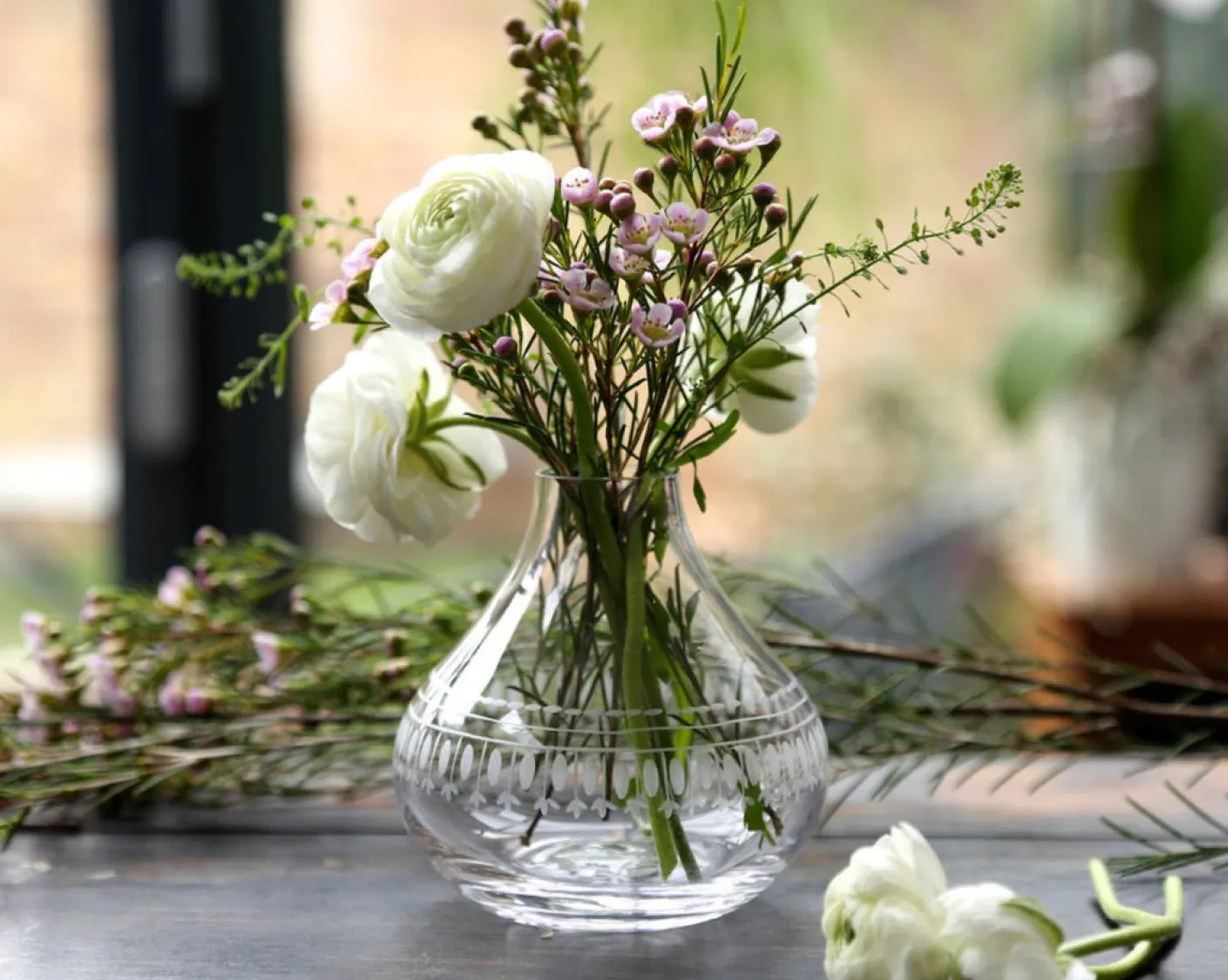 Vase with Ovals Design by The Vintage List