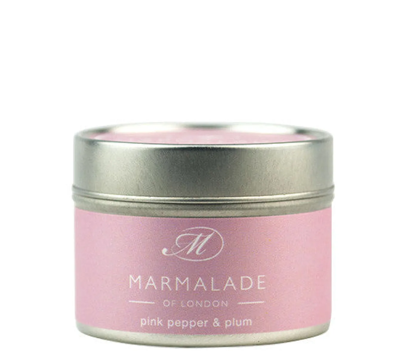 Pink Pepper & Plum Small Tin Candle