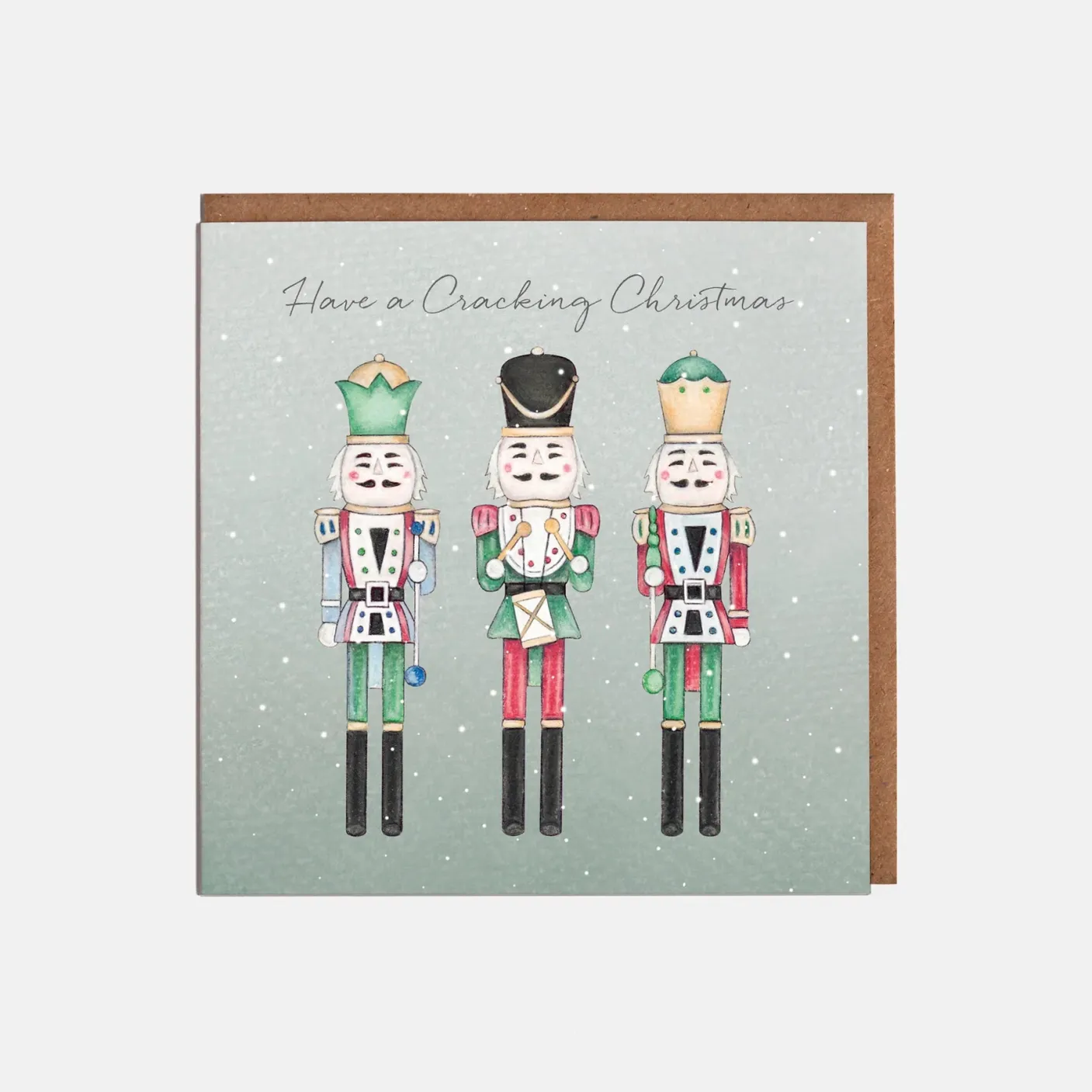 Nutcracker Christmas Card