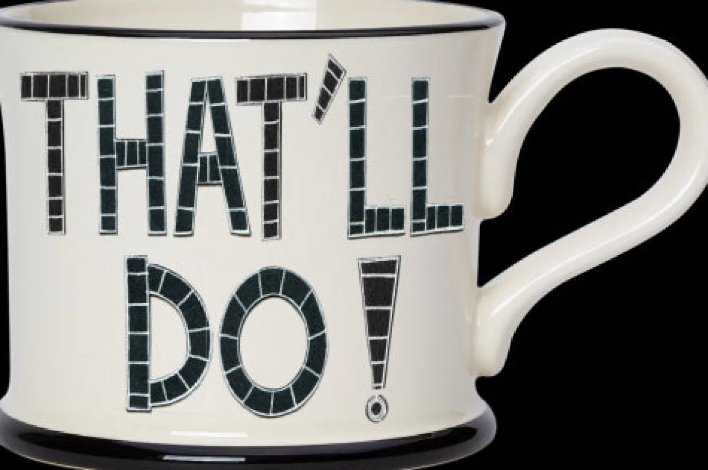 That'll Do Mug by Moorland Pottery