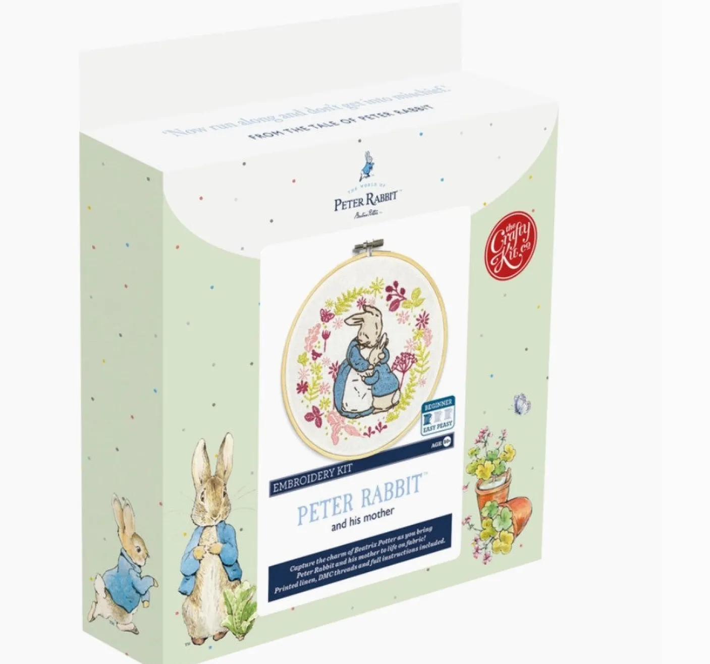 Peter Rabbit & His Mother Embroidery Kit
